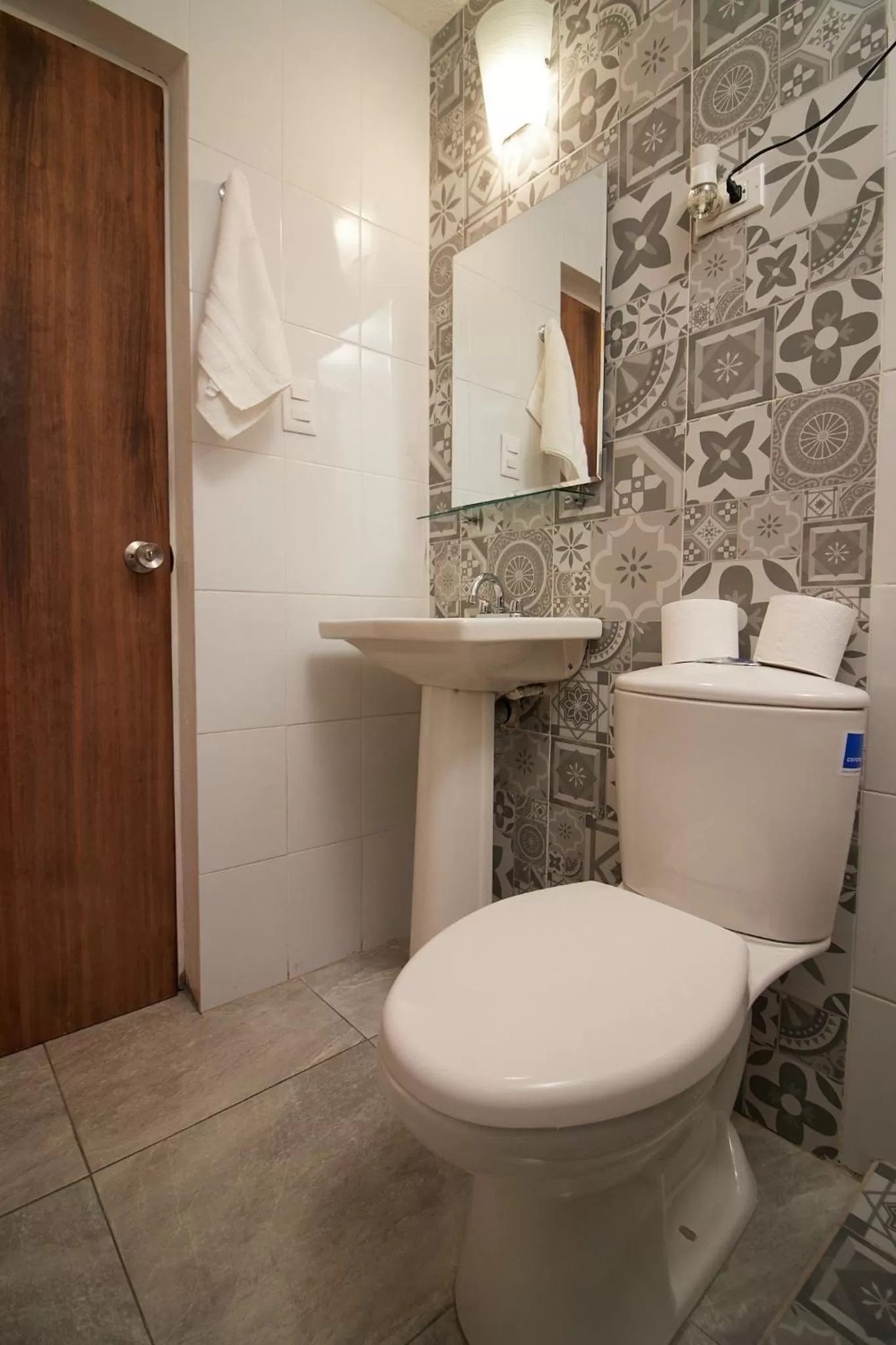 Bathroom in Hotel Casa Ceci Inn