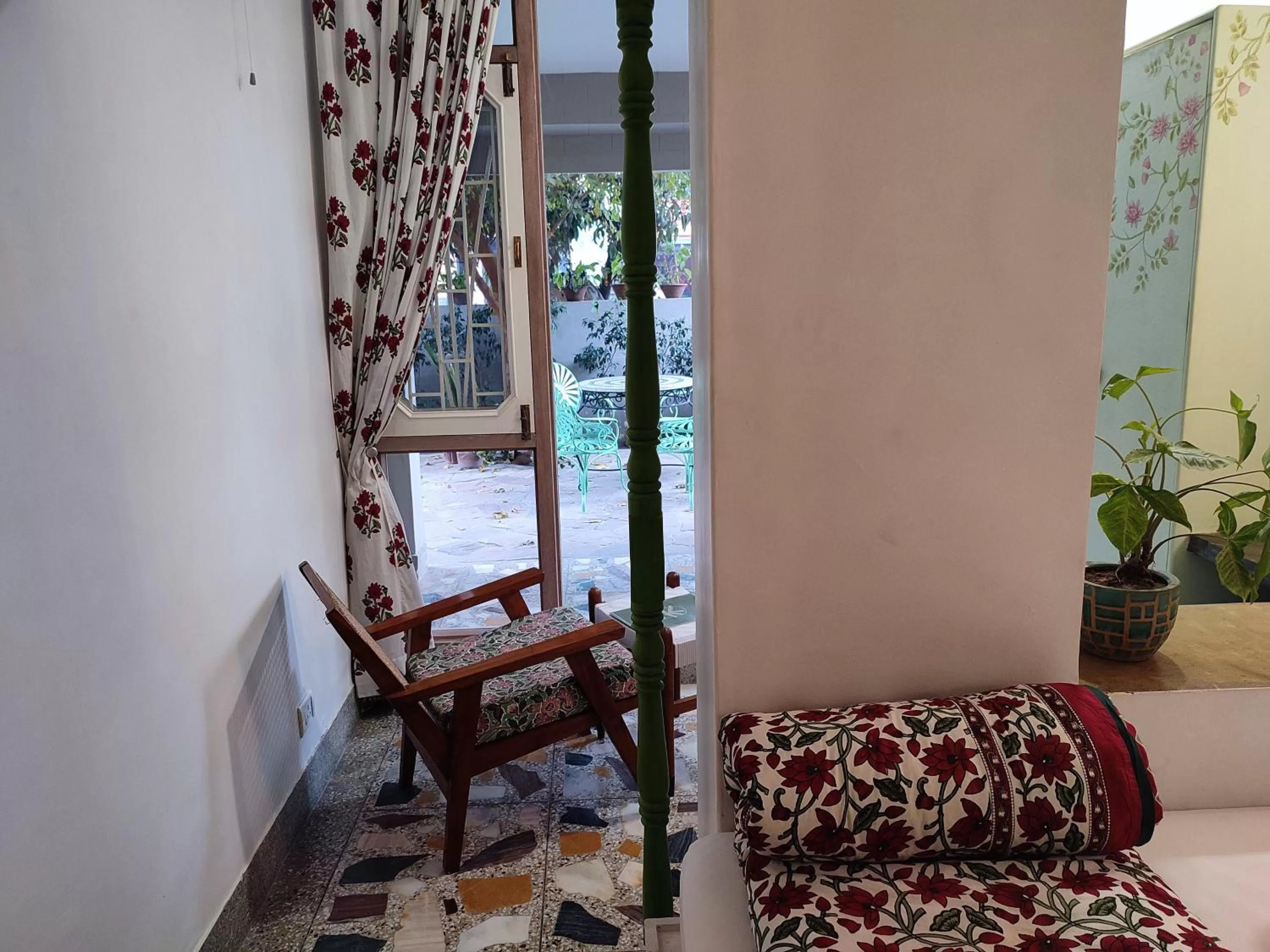 Seating area in Mukam, Boutique Homestay