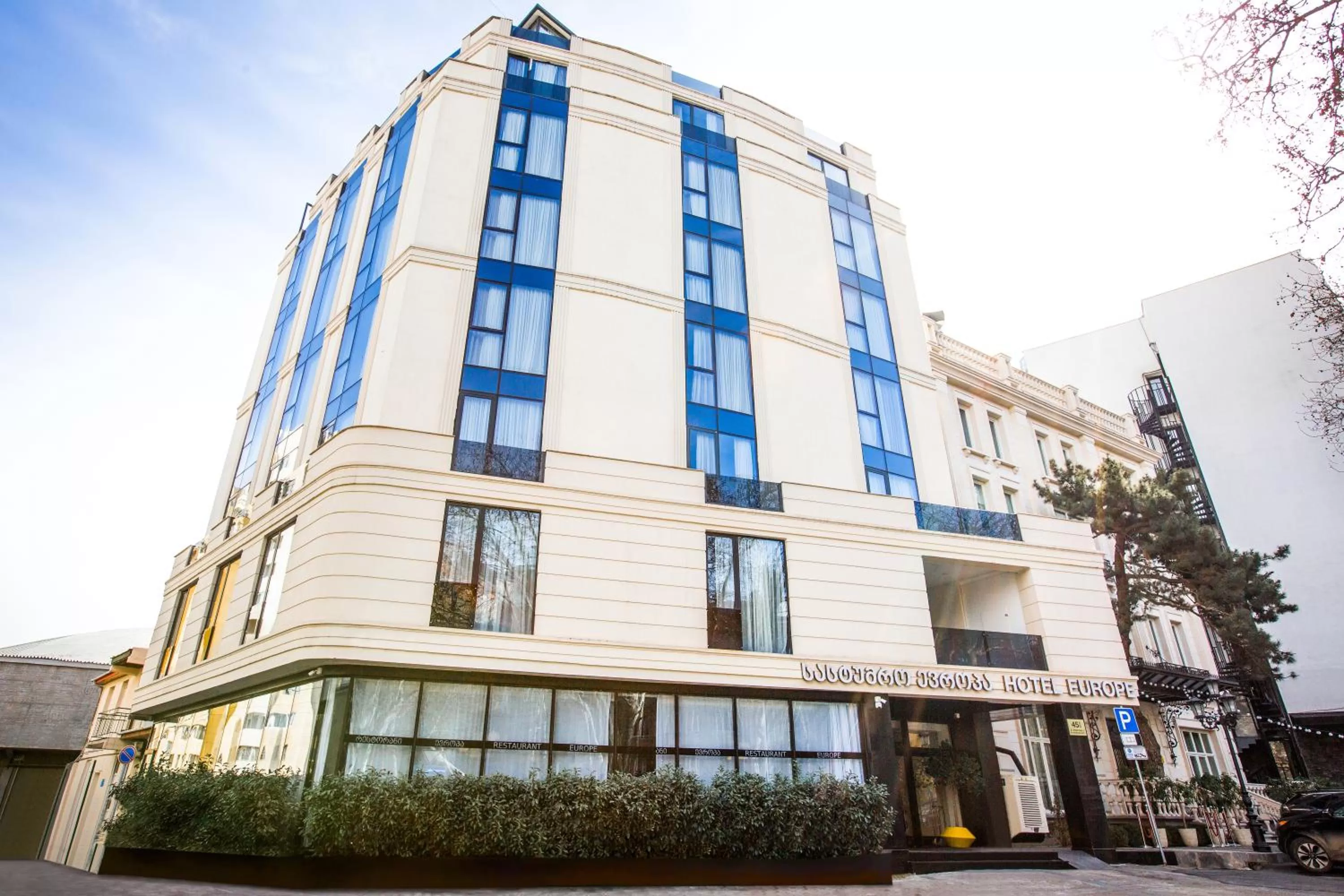 Property Building in Europe Hotel