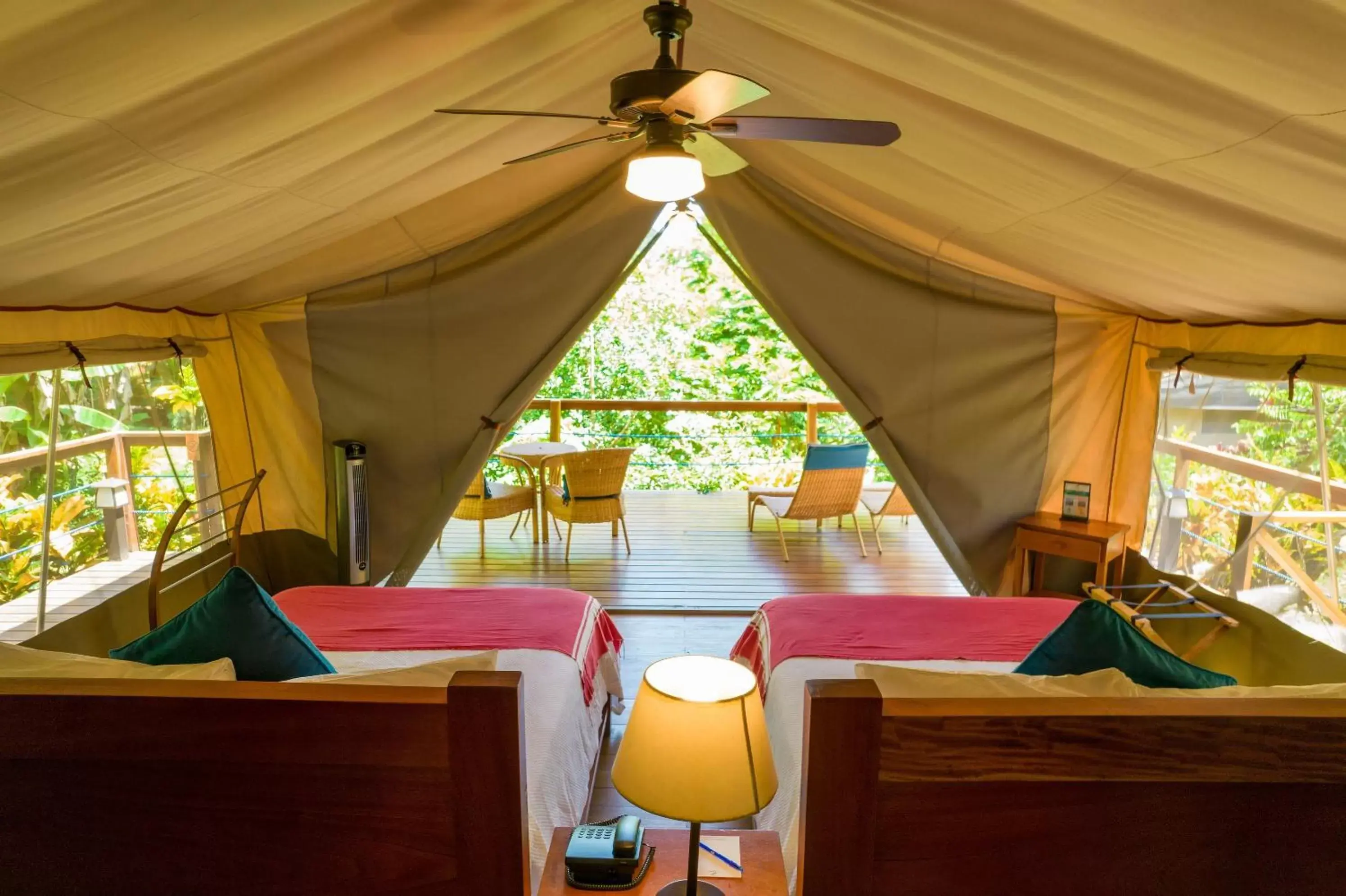 Tent Double, Double Beds in Isla Chiquita Glamping Hotel Tent Double, Double Beds in Isla Chiquita Glamping Hotel