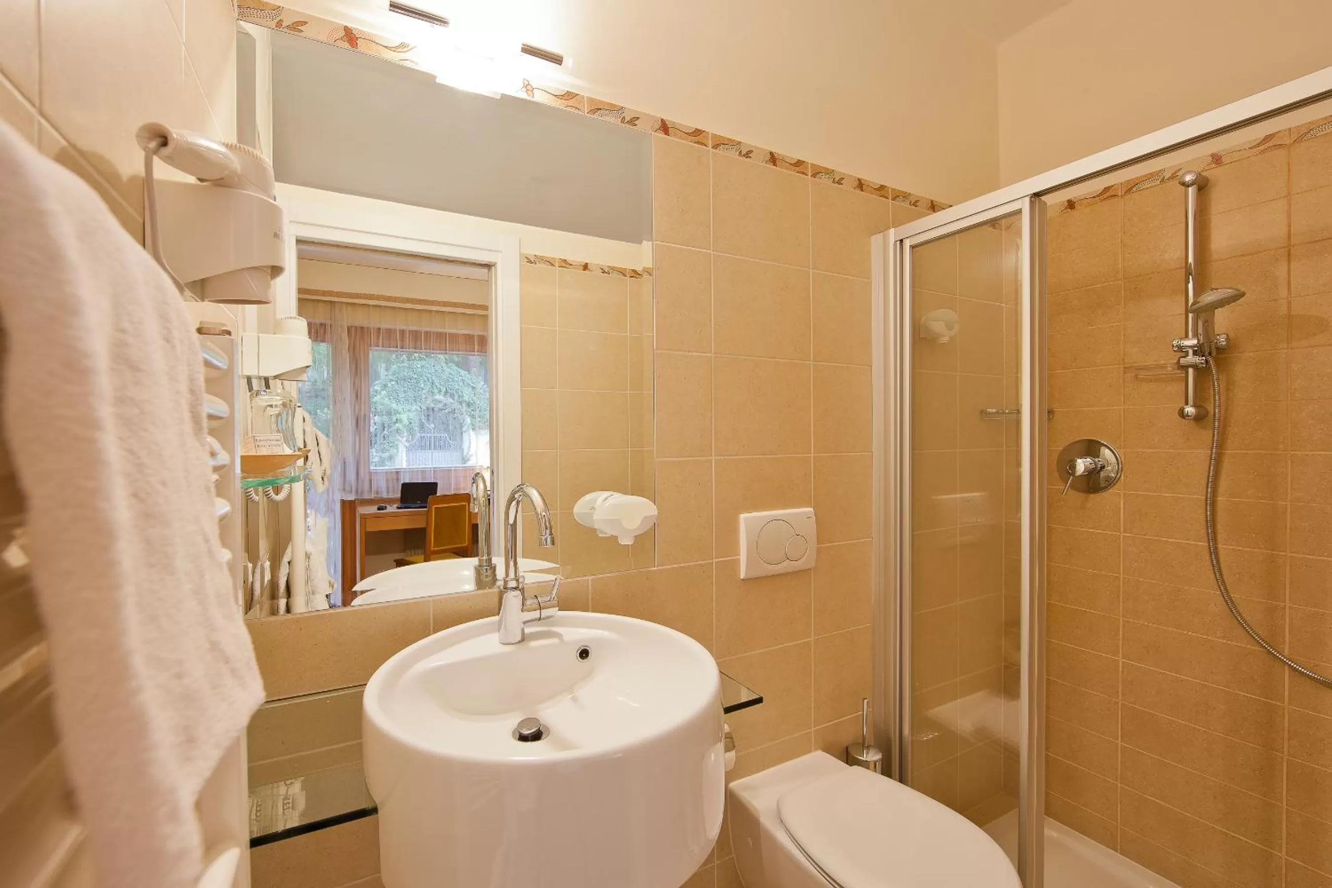 Bathroom in Hotel Aster