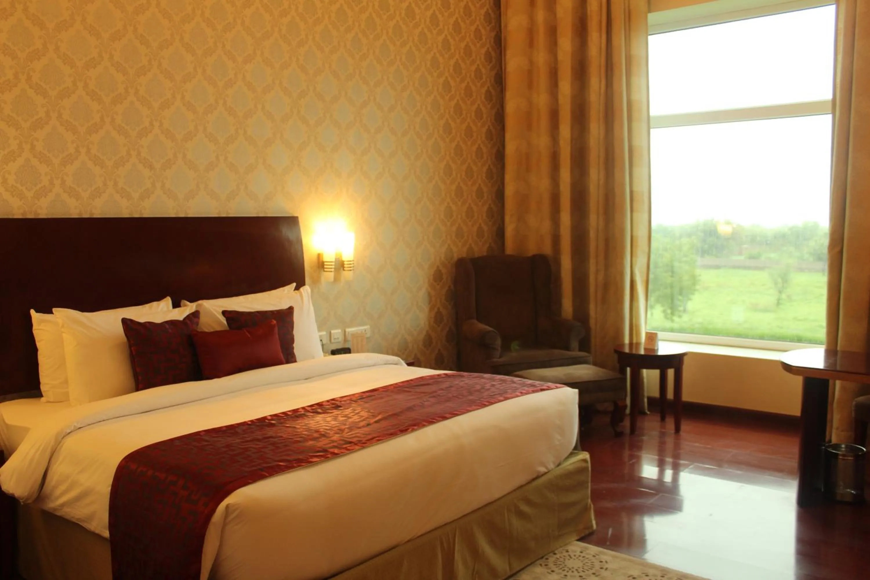 Bedroom, Bed in Ramada by Wyndham Jaipur Jaisinghpura