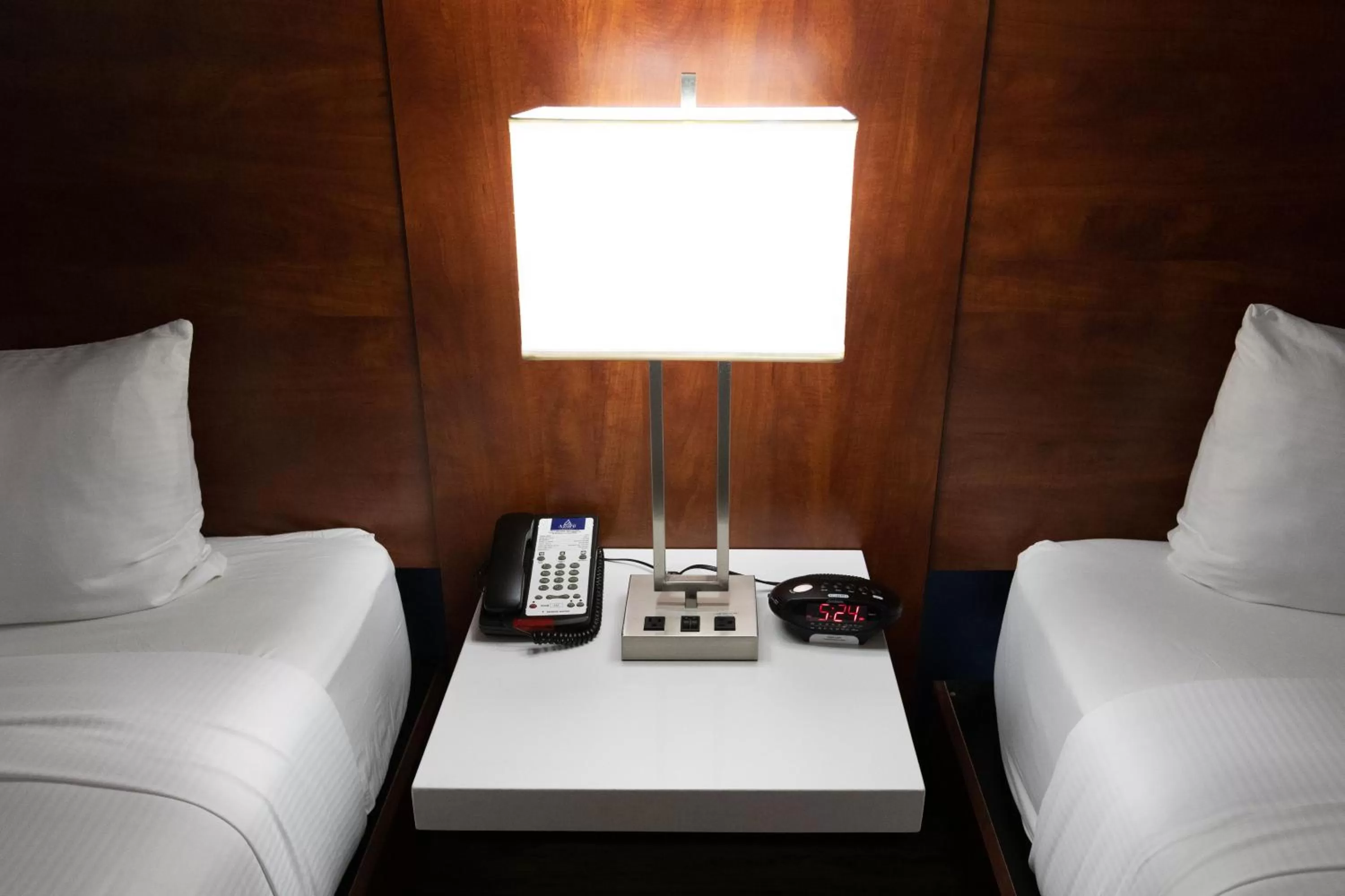 Bed in The Azure Hotel