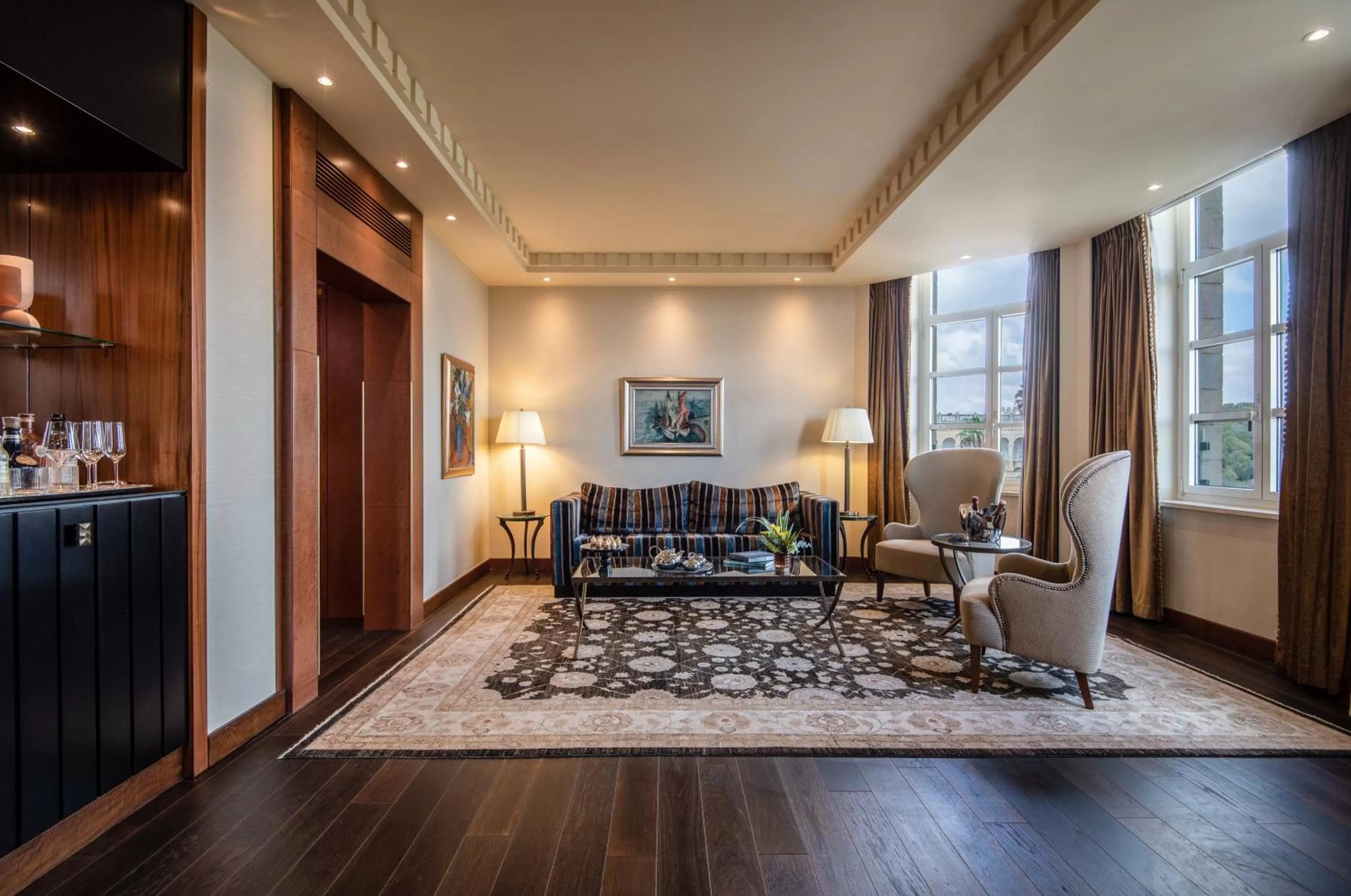 VIP in King David Hotel Jerusalem