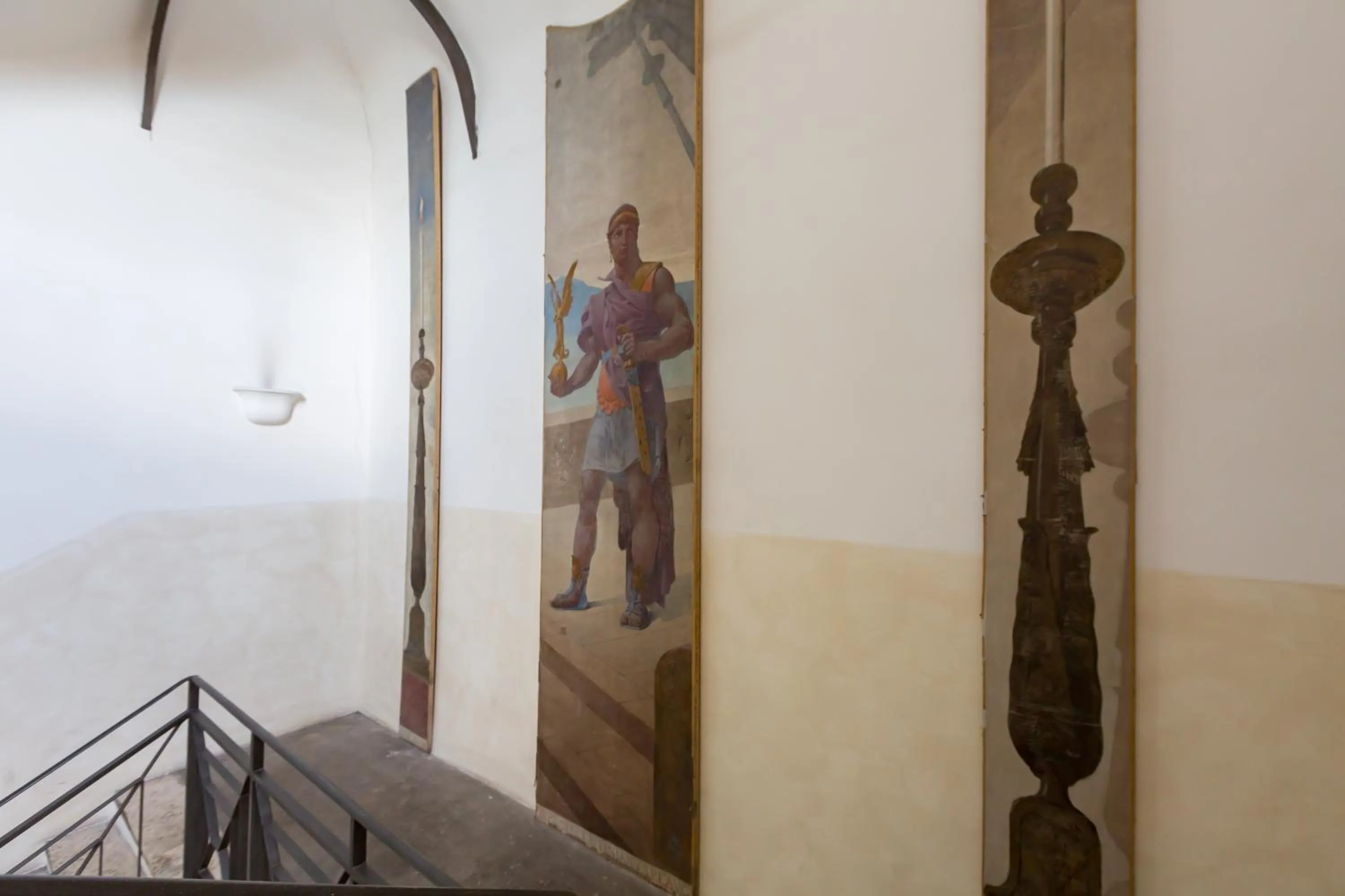 Decorative detail in Domus Sessoriana