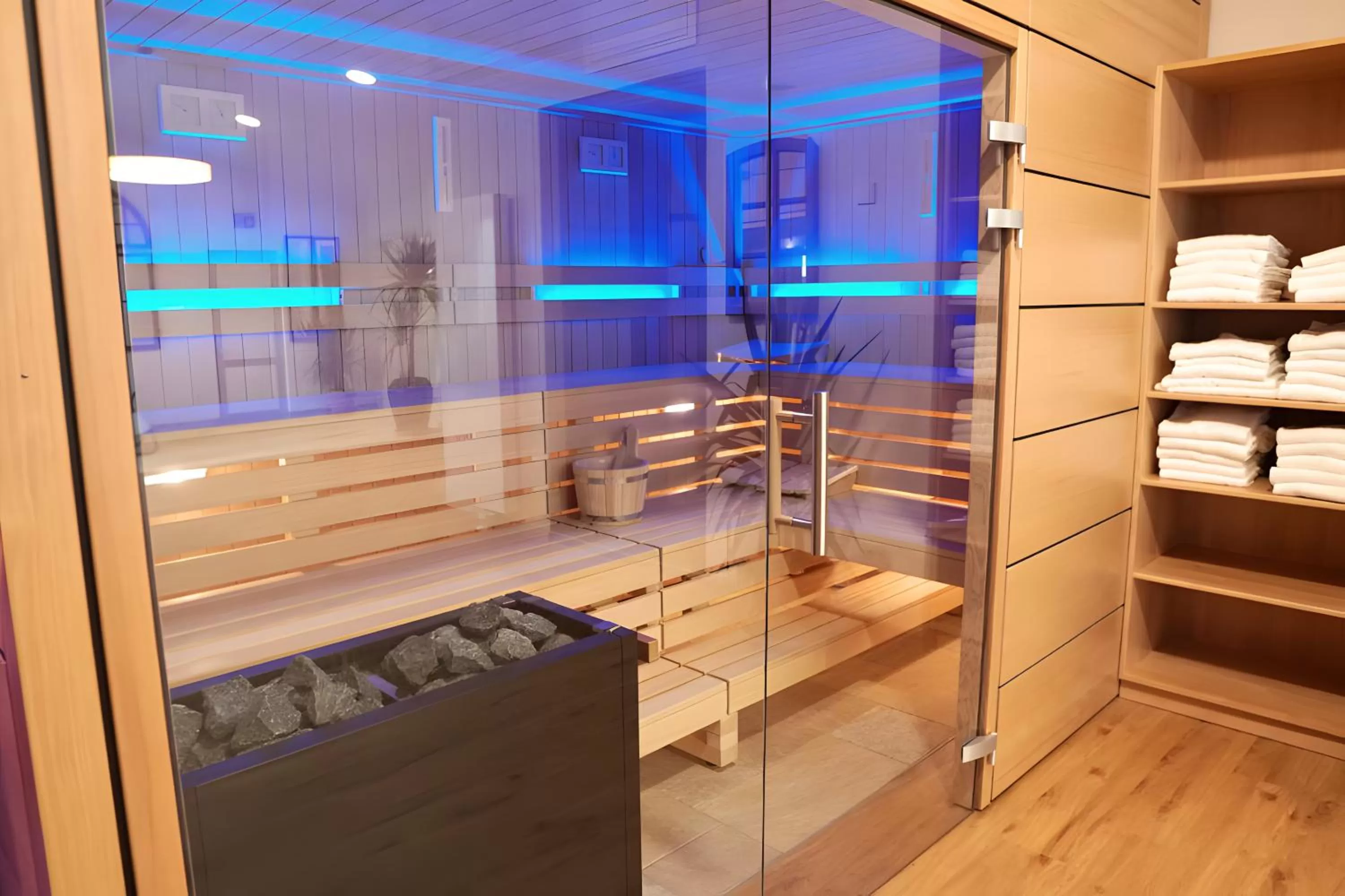 Sauna, Spa/Wellness in Vegan Hotel und Restaurants Nicolay 1881