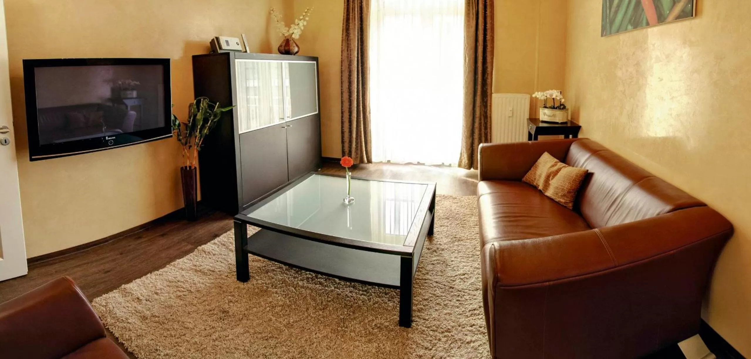 TV and multimedia, Seating Area in Villa Astoria - Suiten am Meer