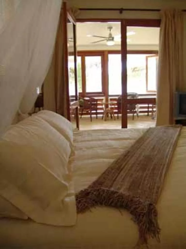 Patio, Bed in Seachange Lodge