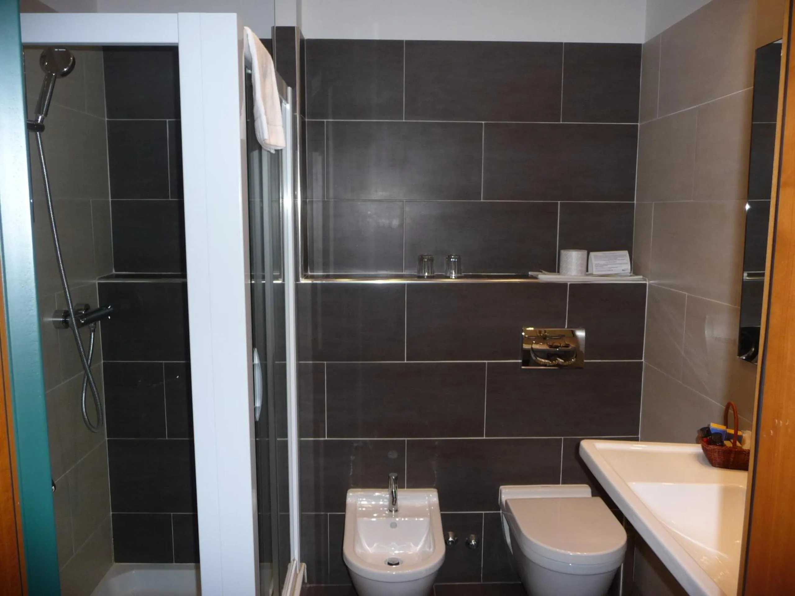 Toilet in Hotel Cristallo