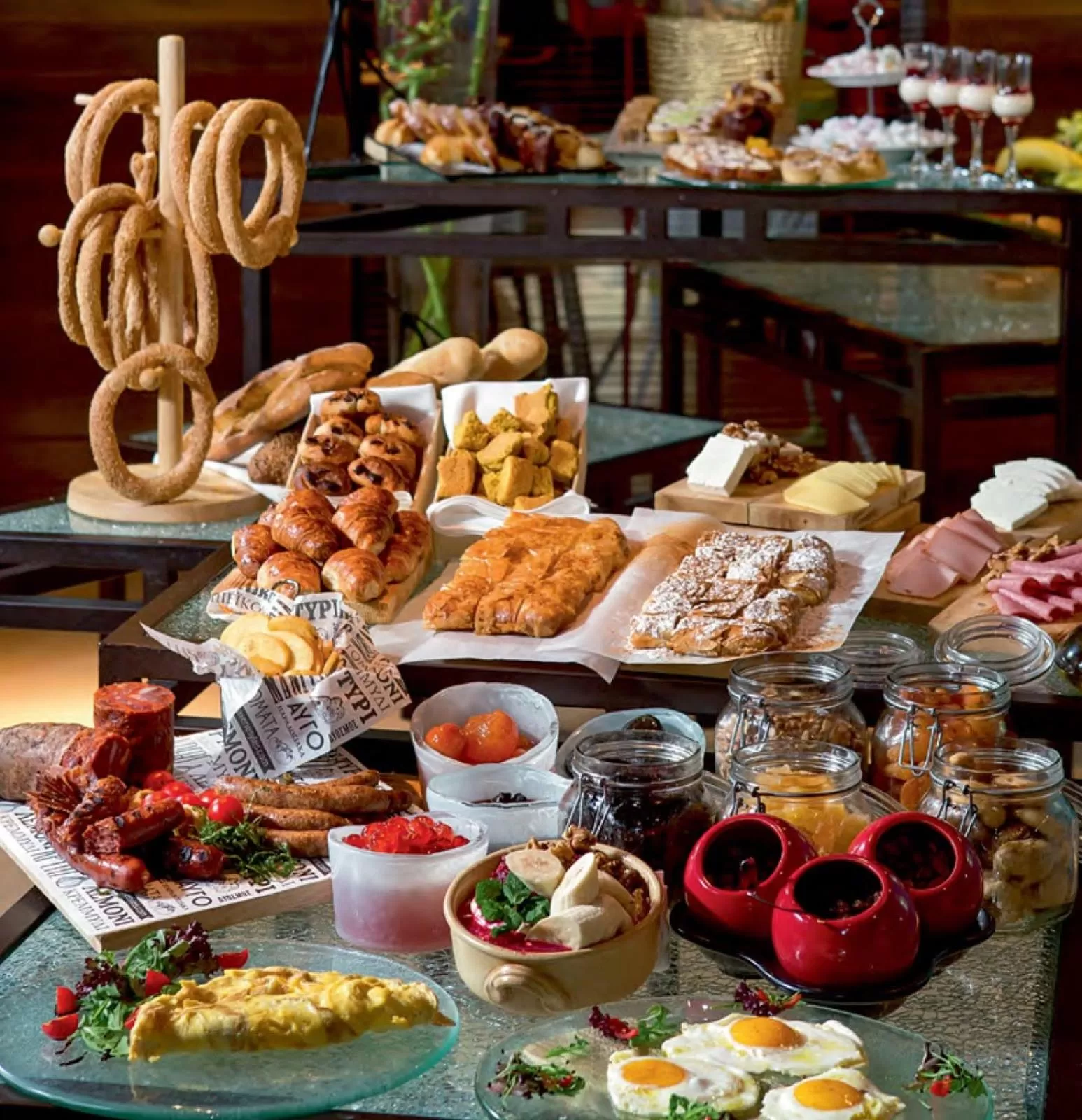 Food close-up in Domotel Kastri