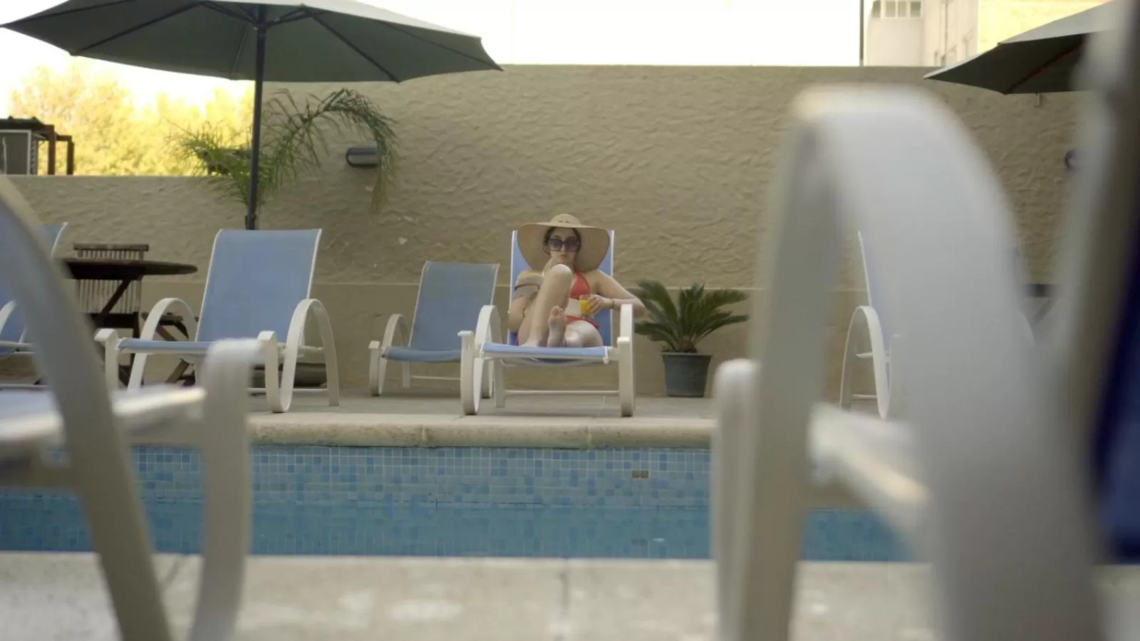 Swimming pool in Hotel Royal
