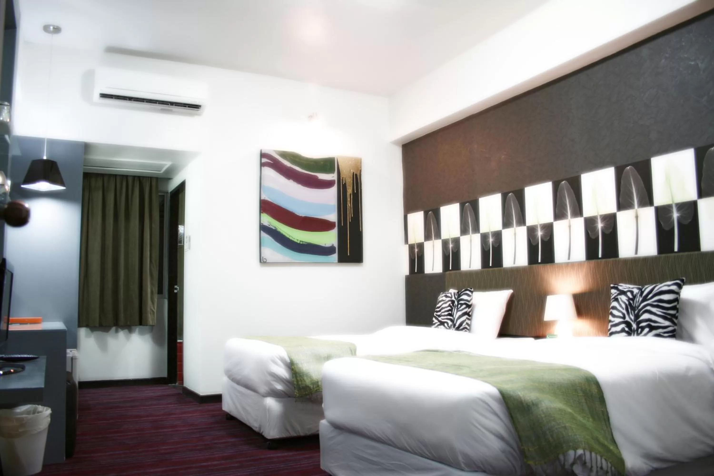 Bed in Baiyoke Boutique Hotel