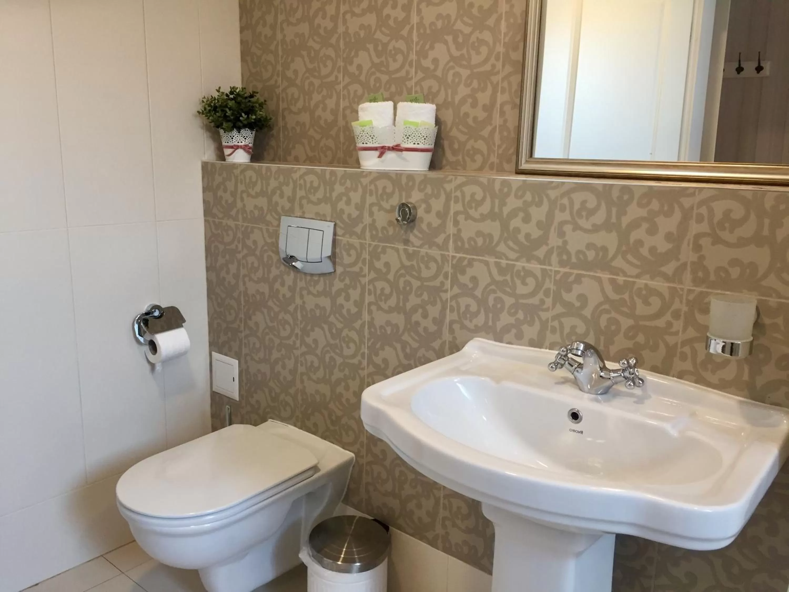 Shower in Family Hotel Agoncev