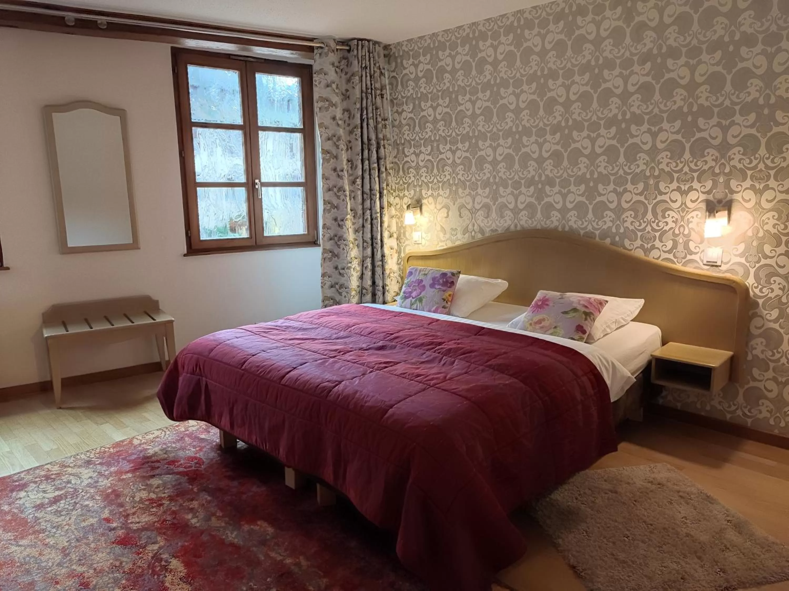 Bed in Hôtel Au Lion