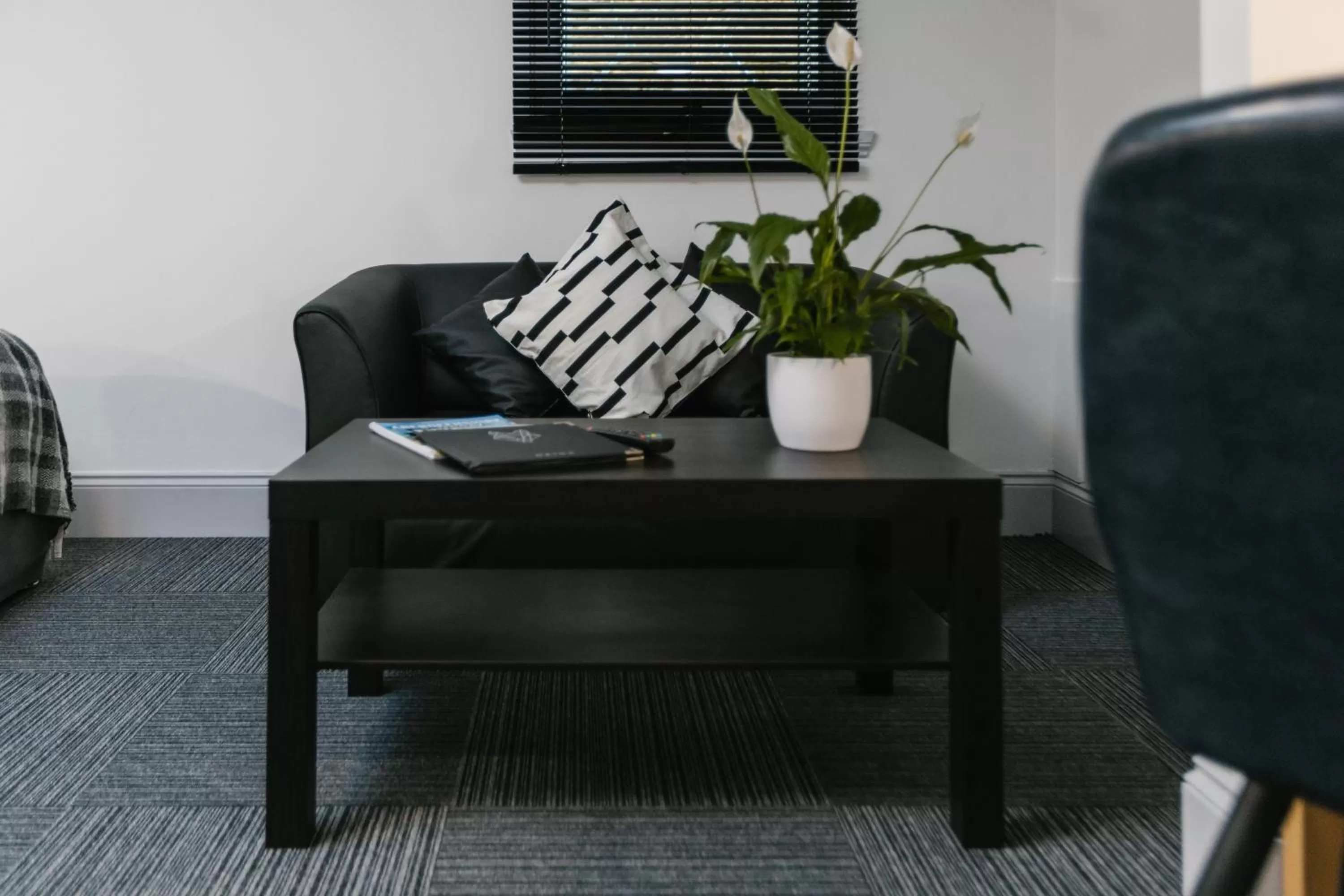 Seating area in Siberia Bar & Hotel