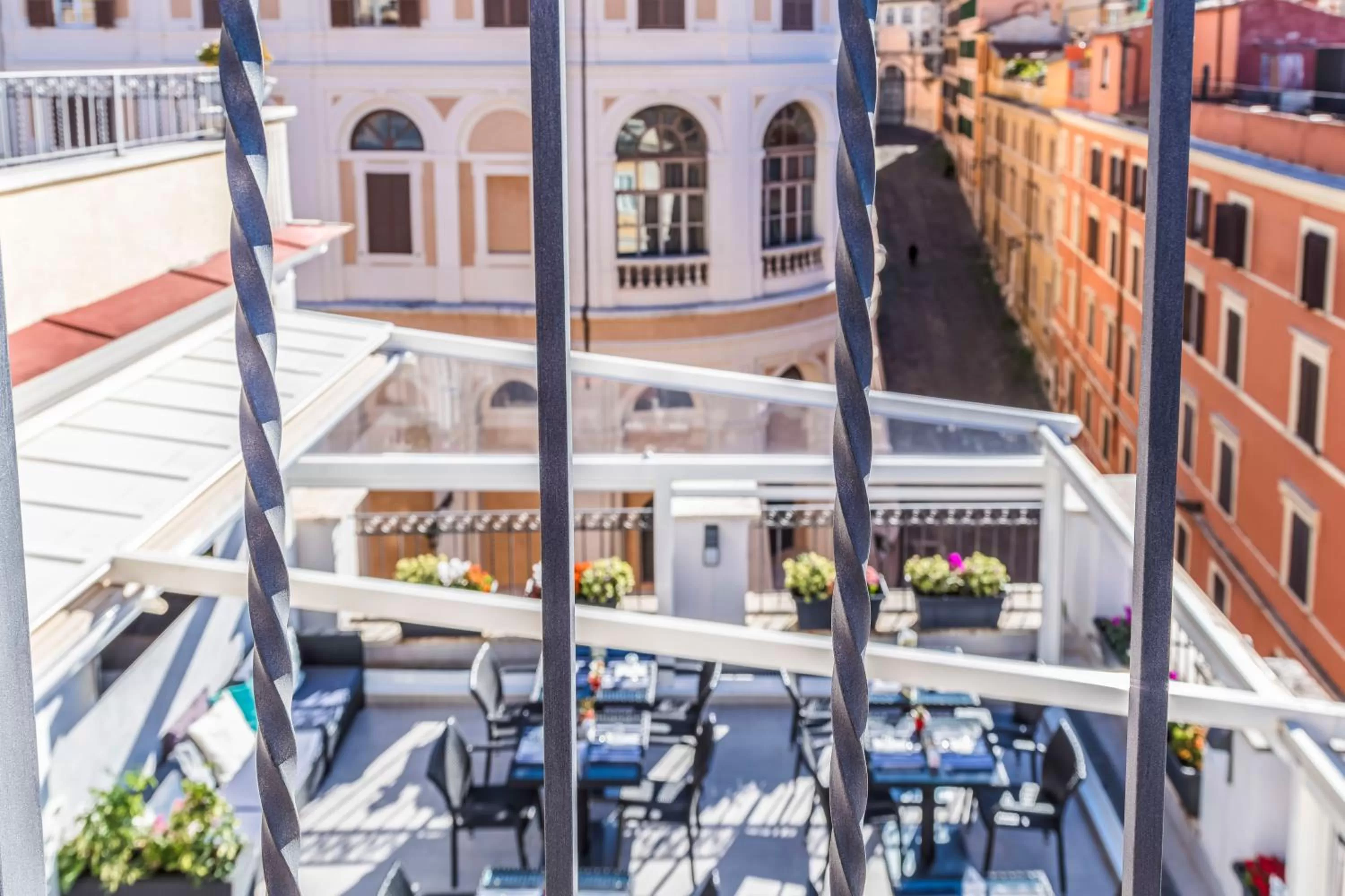 Bird's eye view in Relais Trevi 95 Boutique Hotel