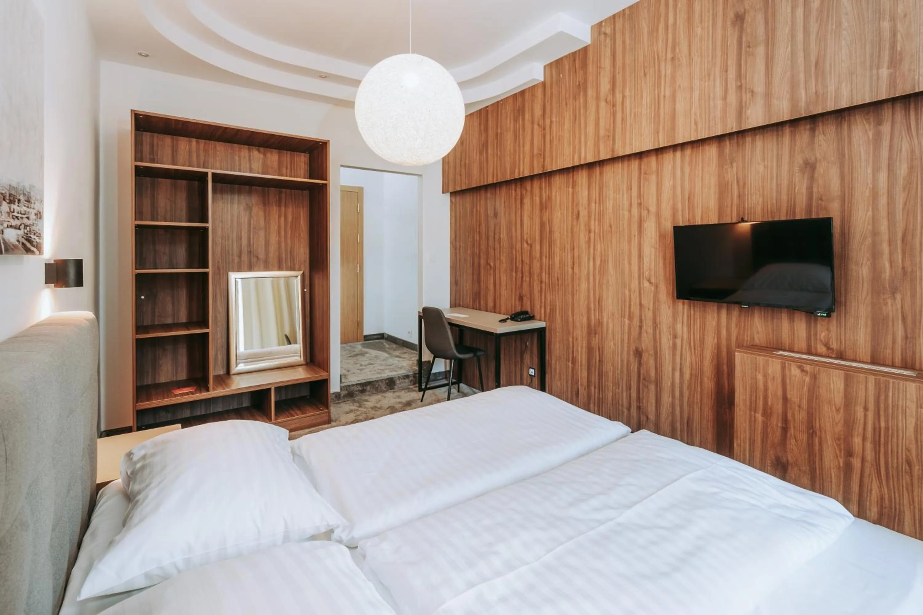 Bed in Hotel Sliško