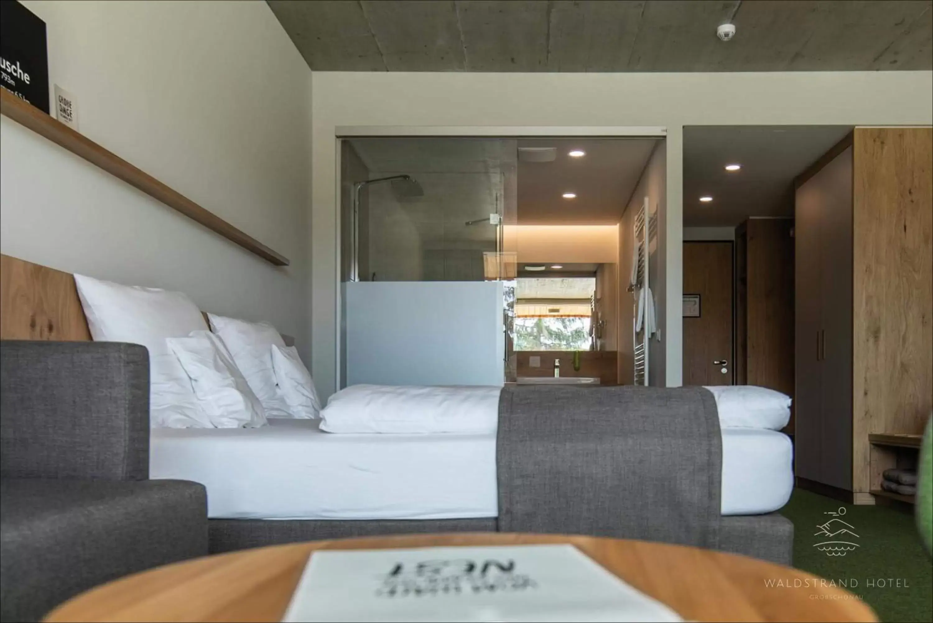 Deluxe Double Room with Balcony in Waldstrand-Hotel Großschönau Deluxe Double Room with Balcony in Waldstrand-Hotel Großschönau