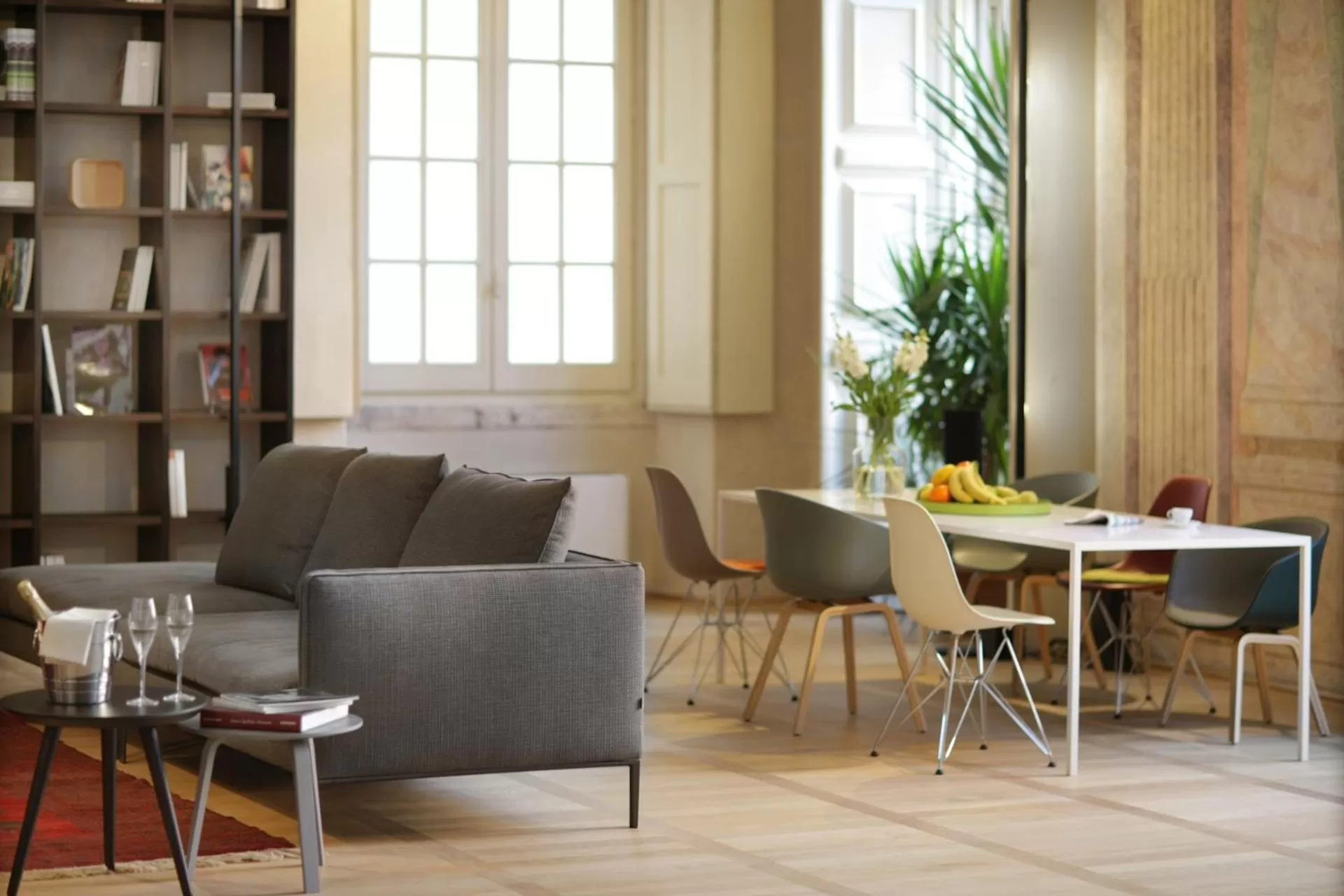 Communal lounge/ TV room in Hotel Palazzo Grillo