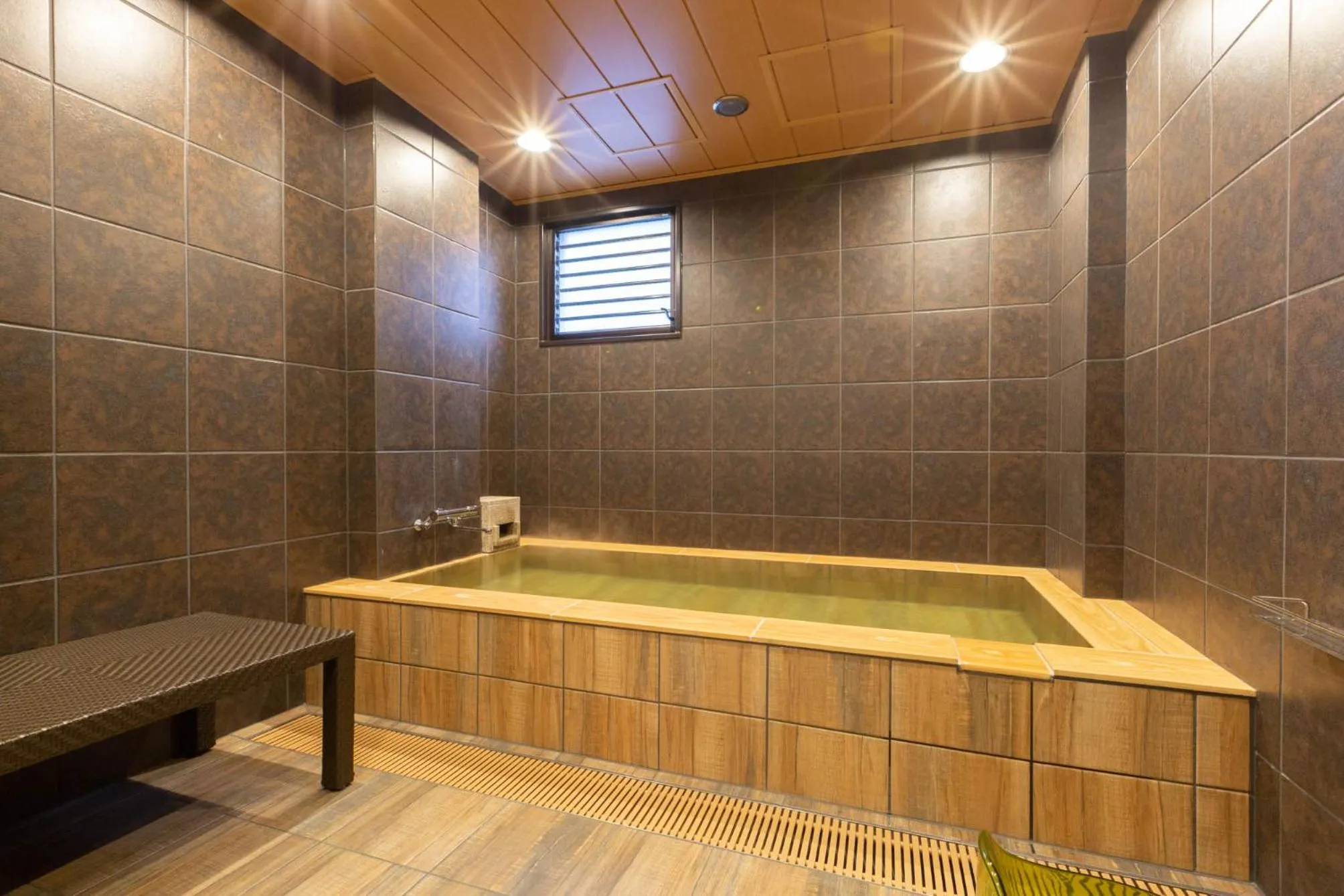 Hot Spring Bath in Hot Spring Osaka Hinode Hotel Nipponbashi