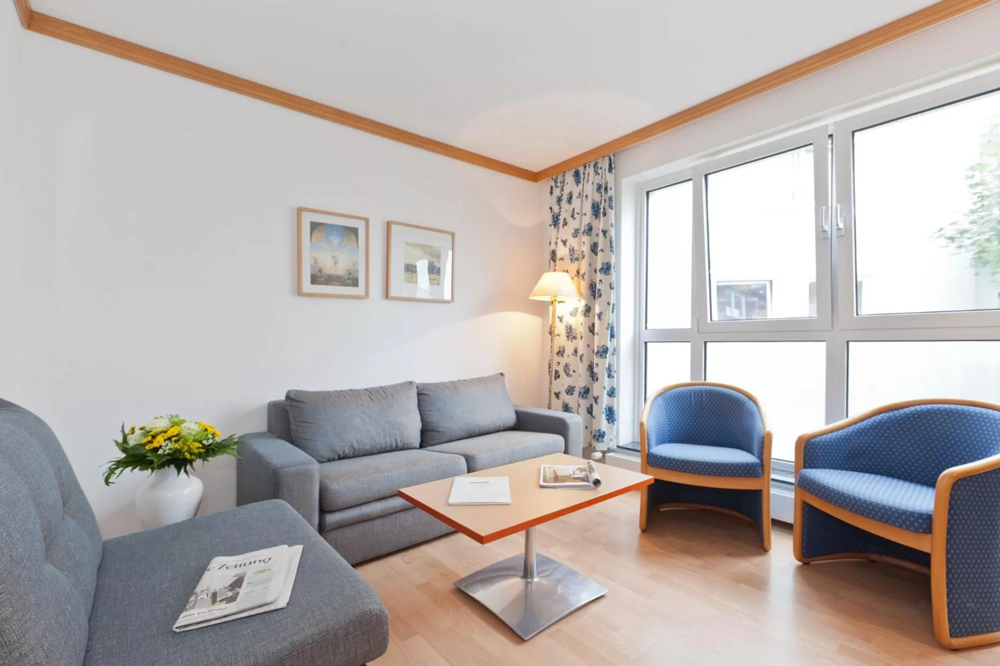 One-Bedroom Apartment with Courtyard View  in Michels Strandhotel Germania