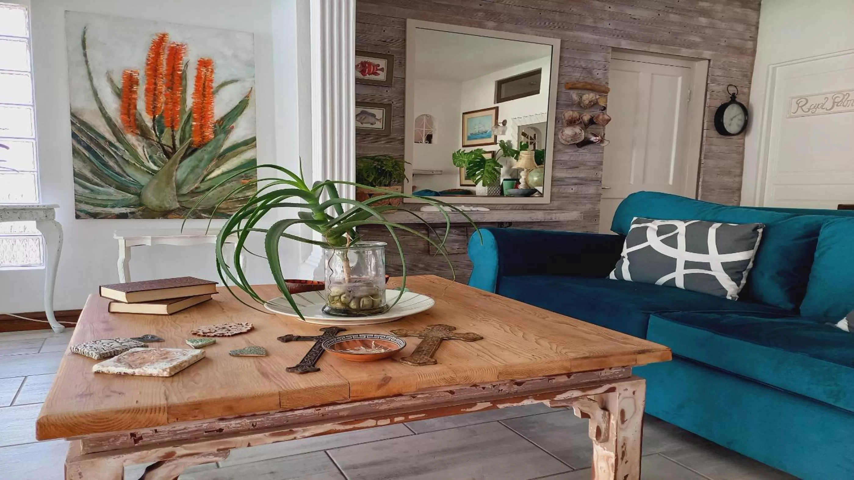 Living room in Villa Roc