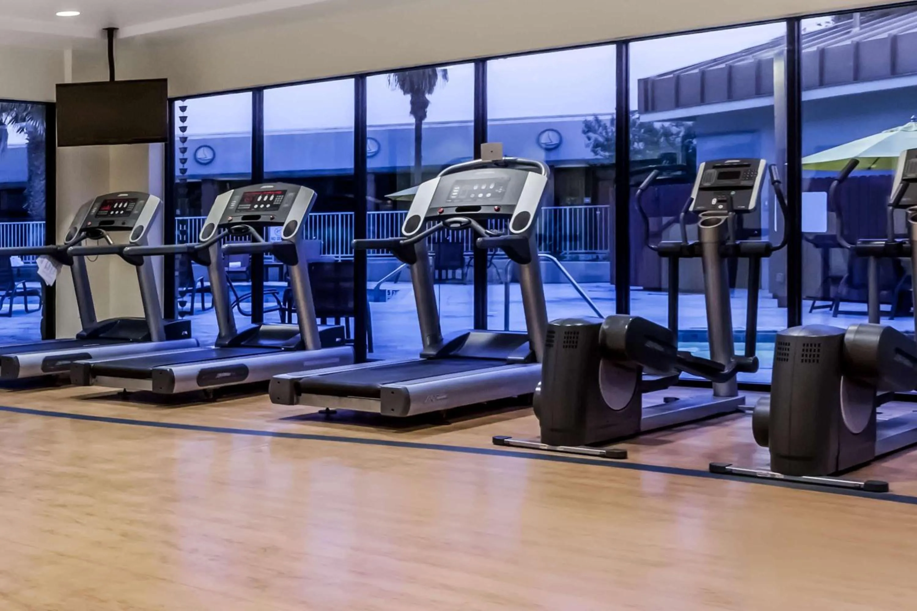Fitness centre/facilities in Wyndham Garden Hotel Austin
