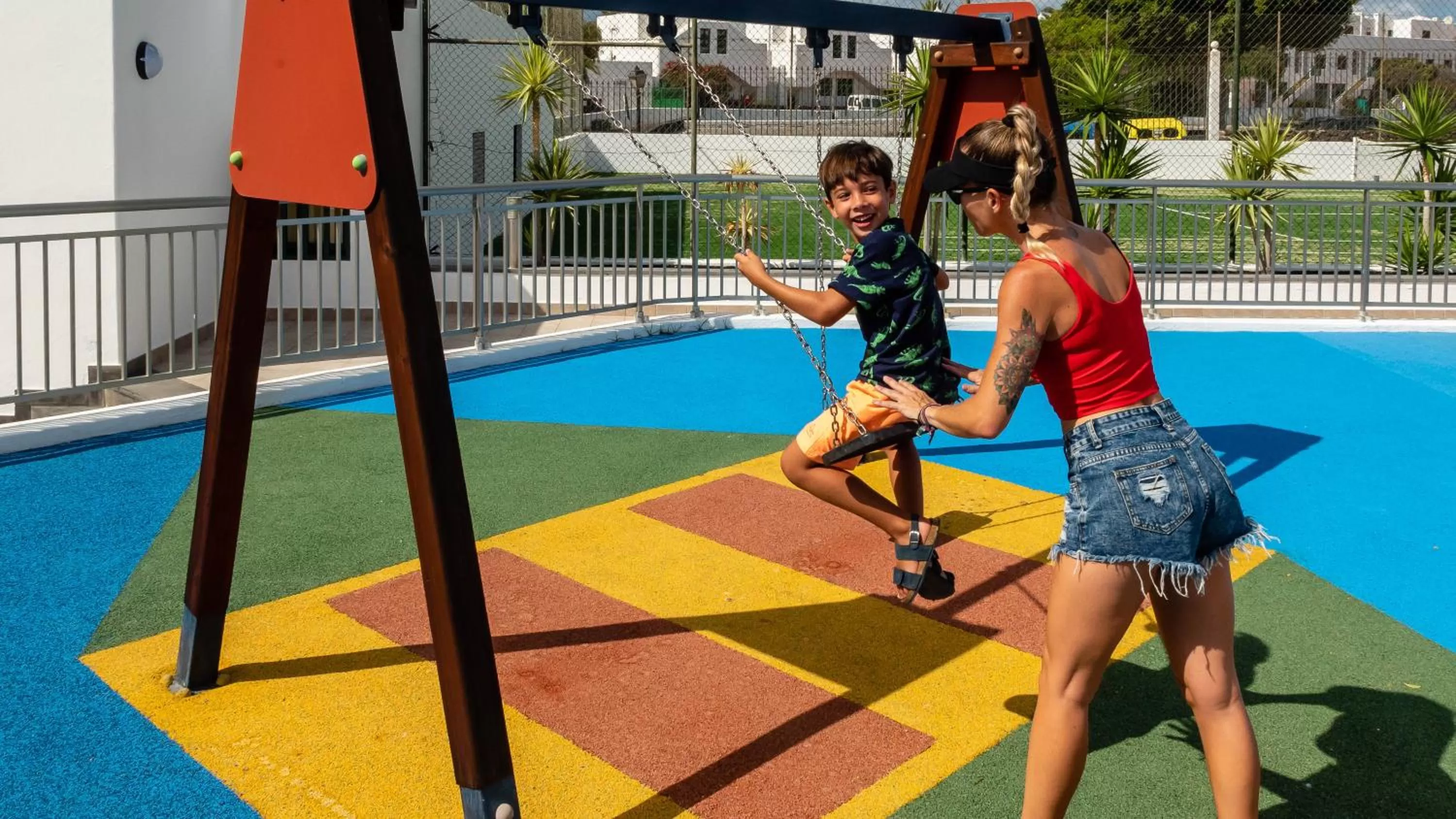 Children play ground in Hotel Lanzarote Village