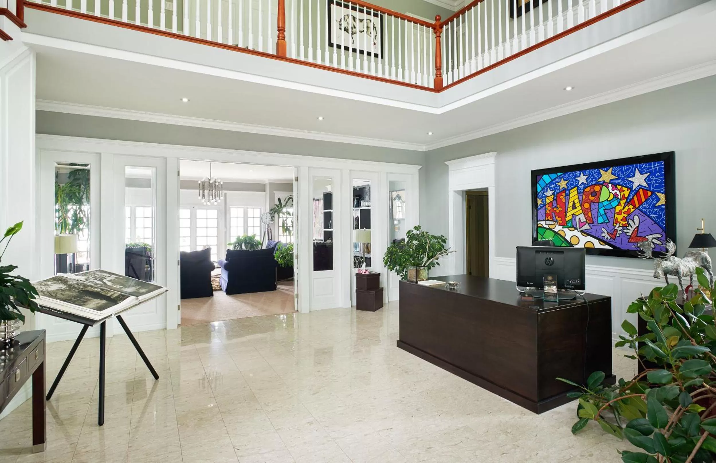 Lobby or reception in Somerset - A Private Retreat