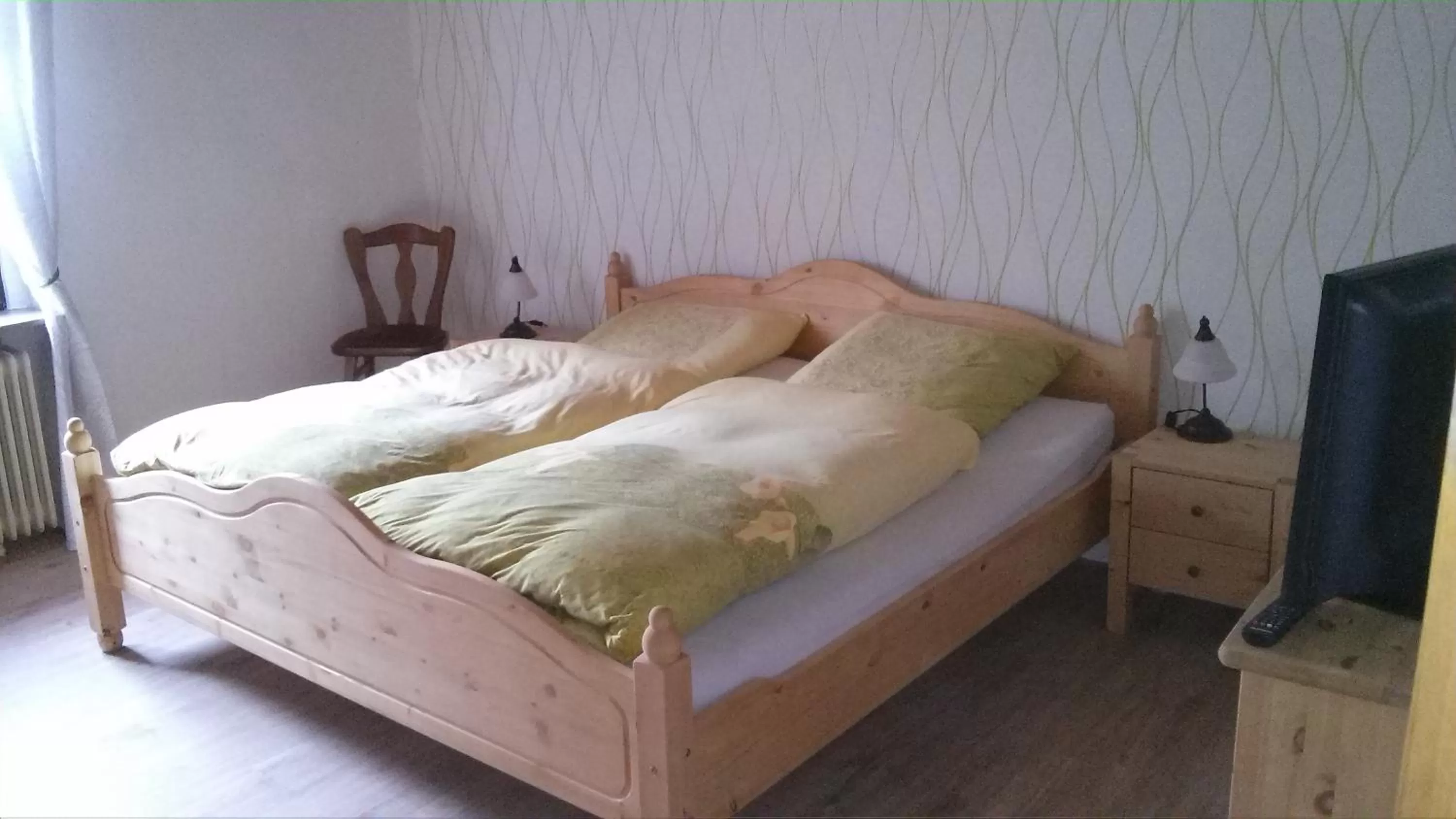 Bed, Room Photo in Landgasthof Schänzer