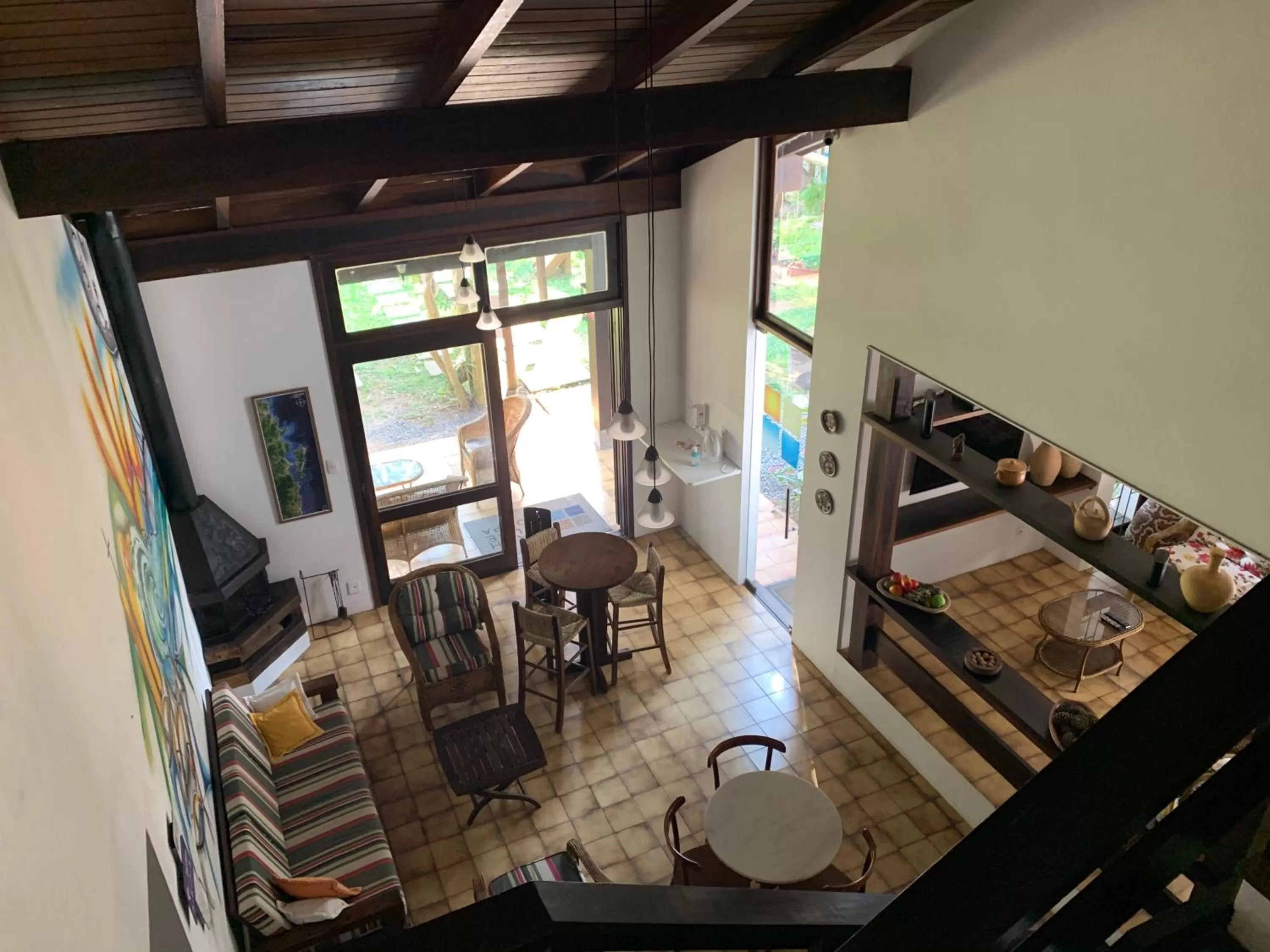 Dining Area in Beach House Floripa