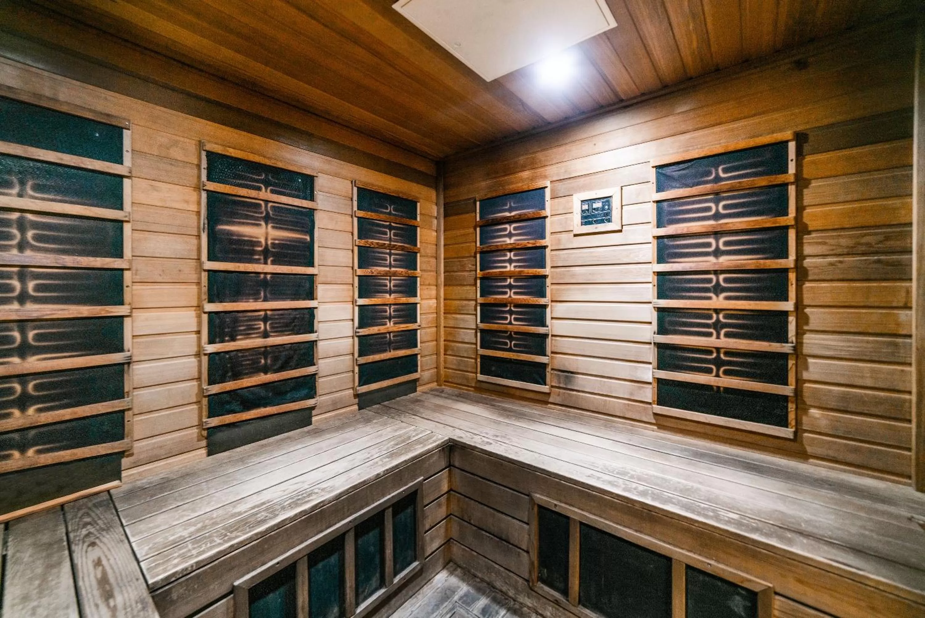 Sauna in Mantra at Sharks