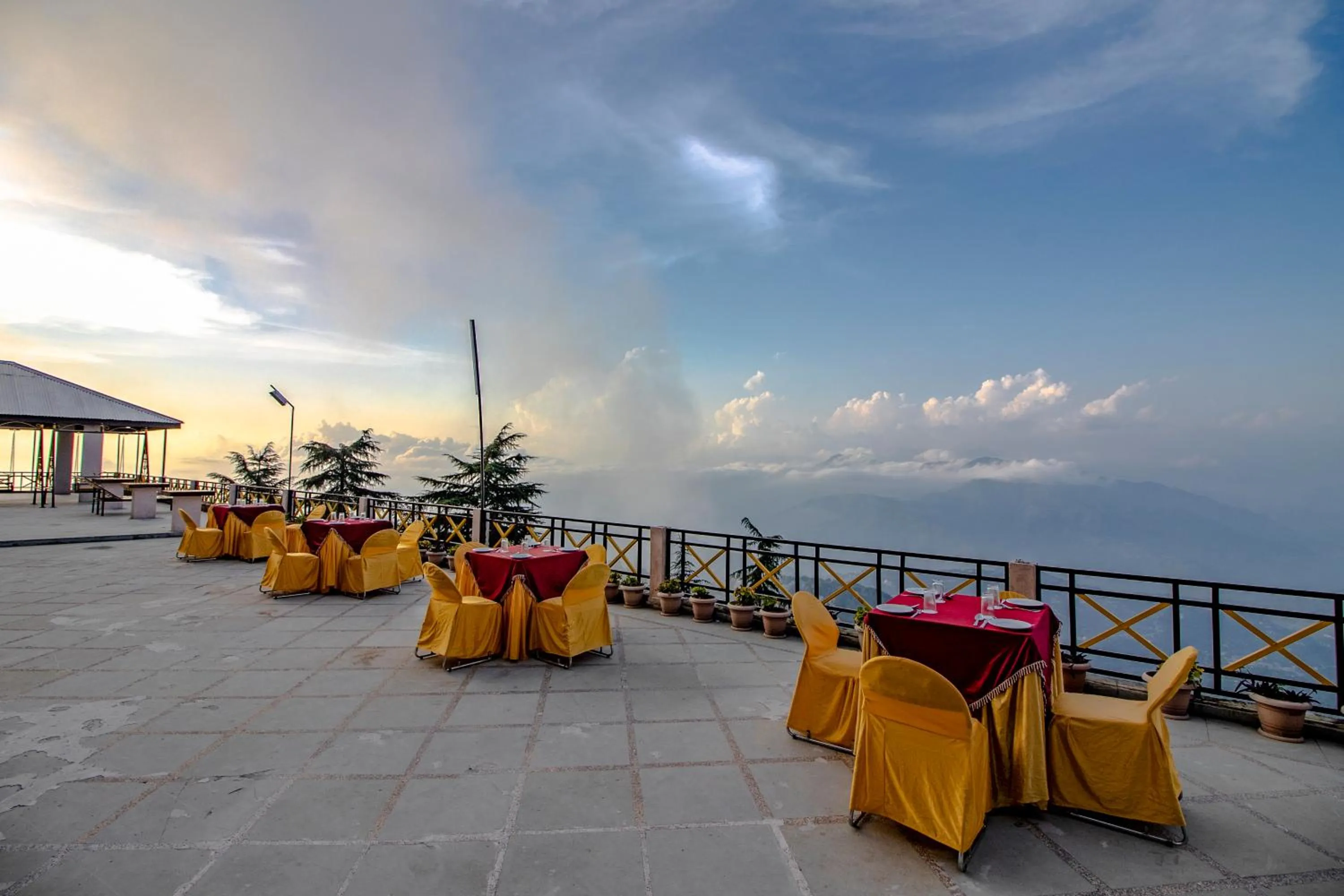 Balcony/Terrace in Snow Valley Resorts Dalhousie
