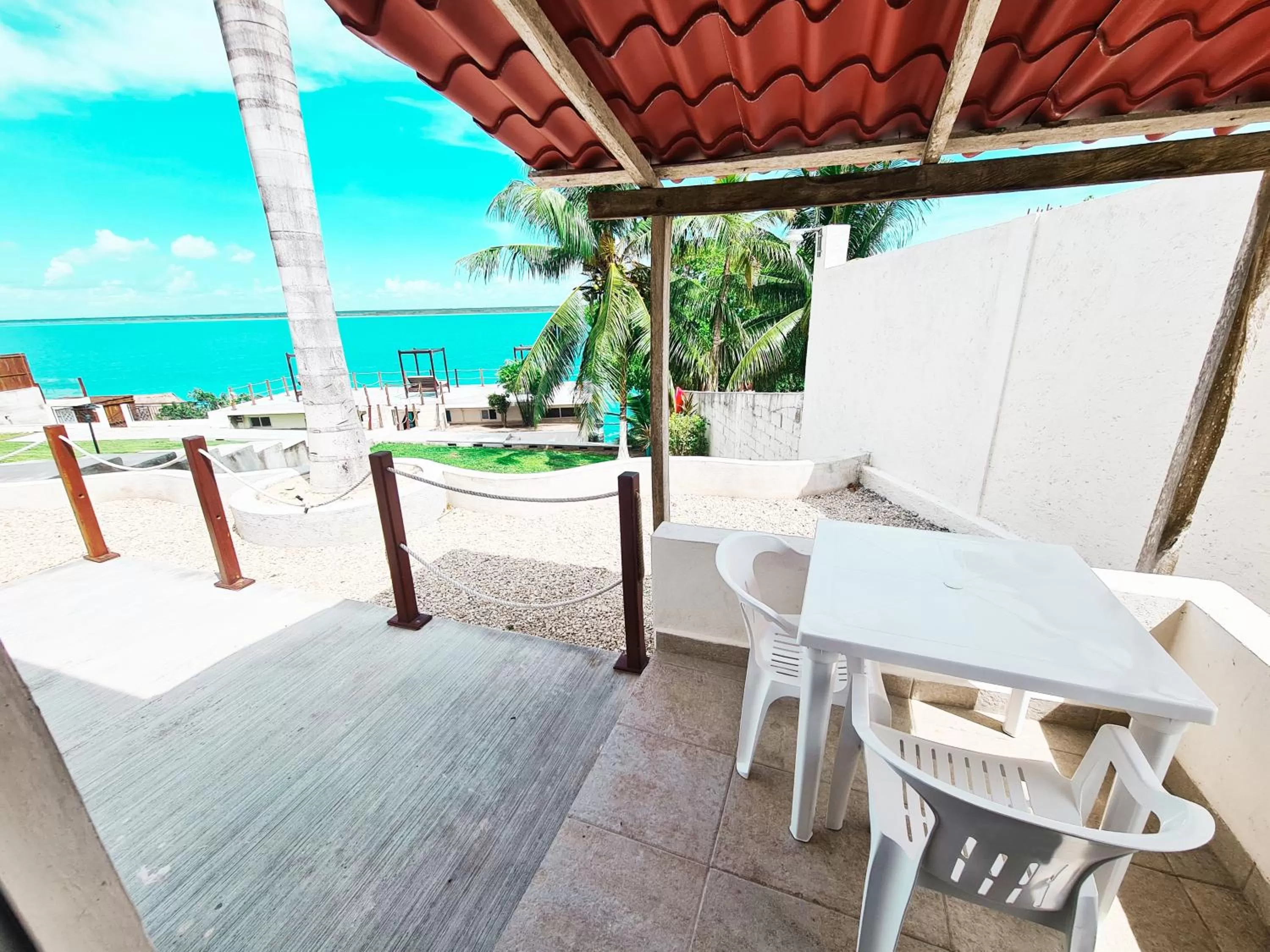 Balcony/Terrace in Hotel Vista Laguna Bacalar
