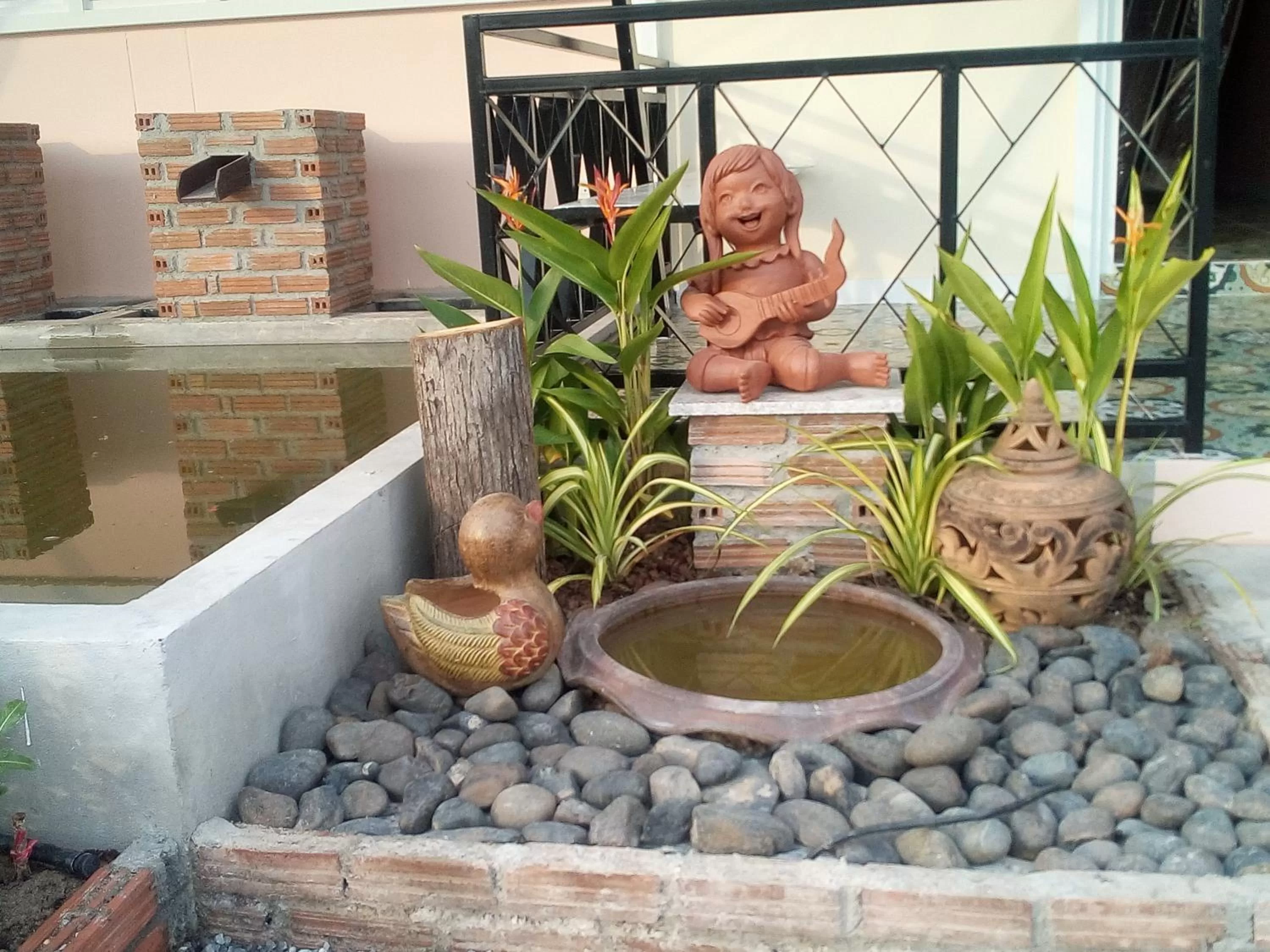 Garden in Fancy Carp Resort