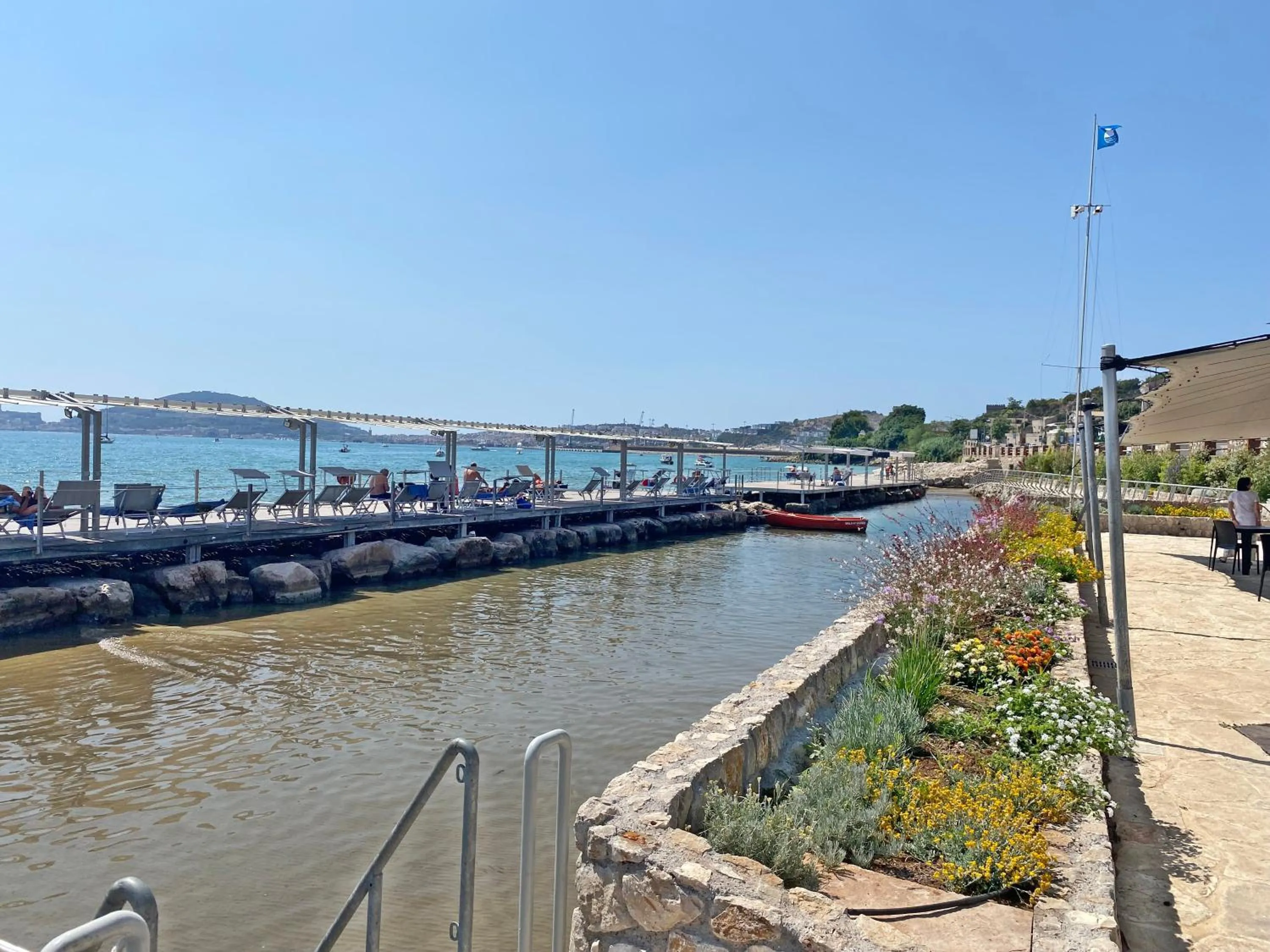 Solarium in Villa Irlanda Grand Hotel