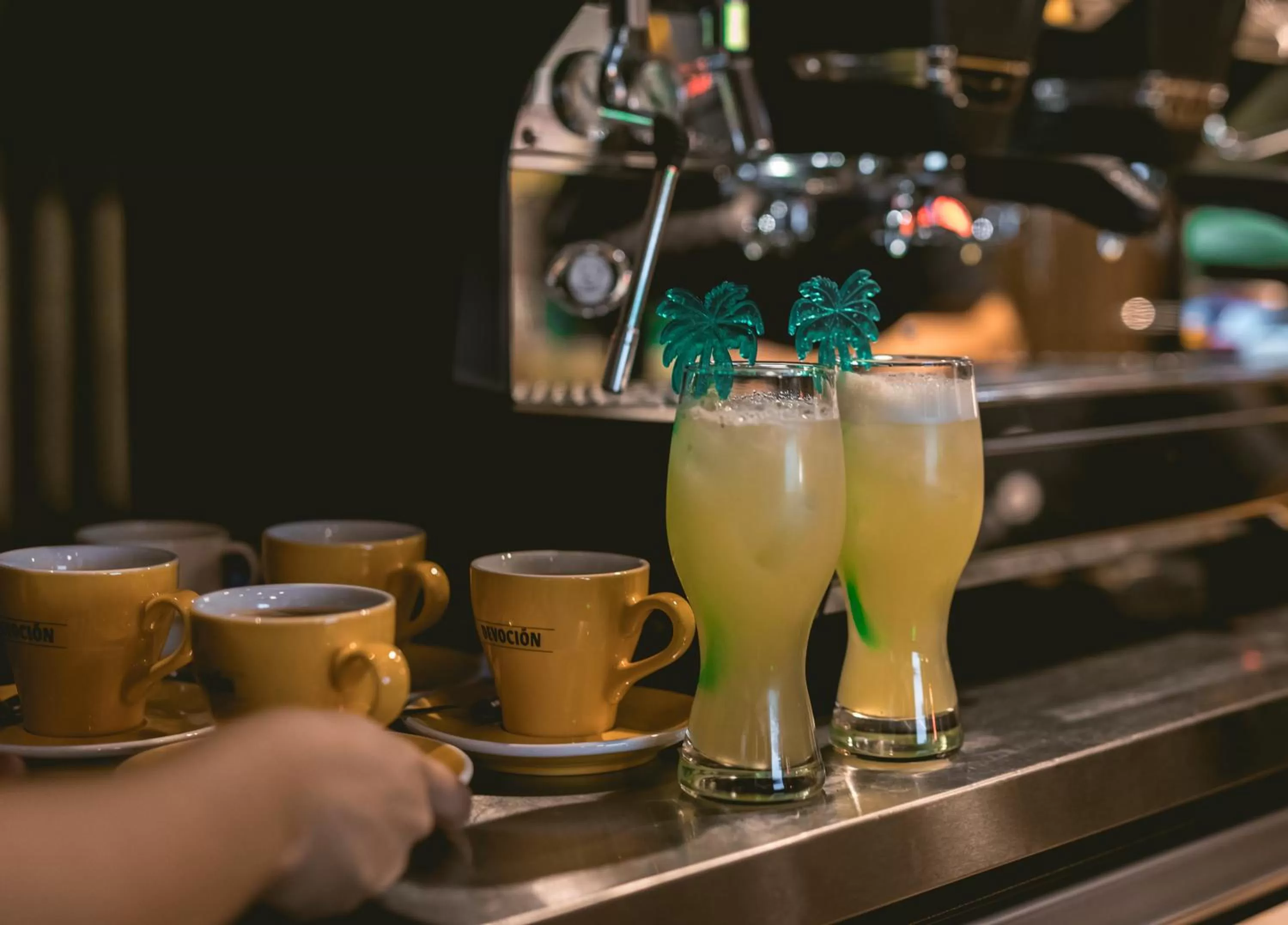 Alcoholic drinks in The Somos Beats Hotel & Rooftop