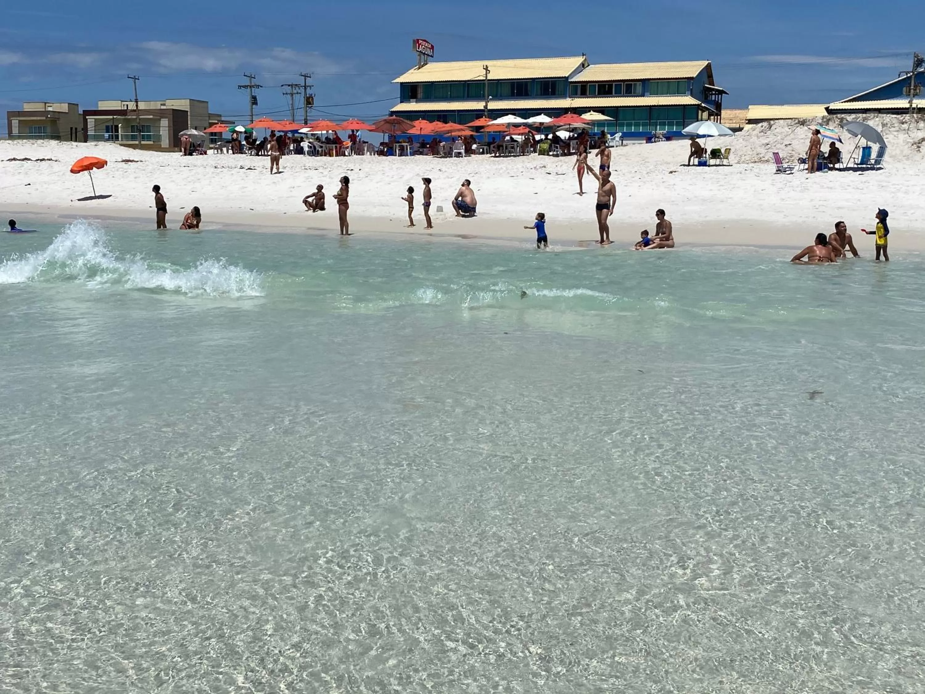 Beach in Pousada Laguna Hotel