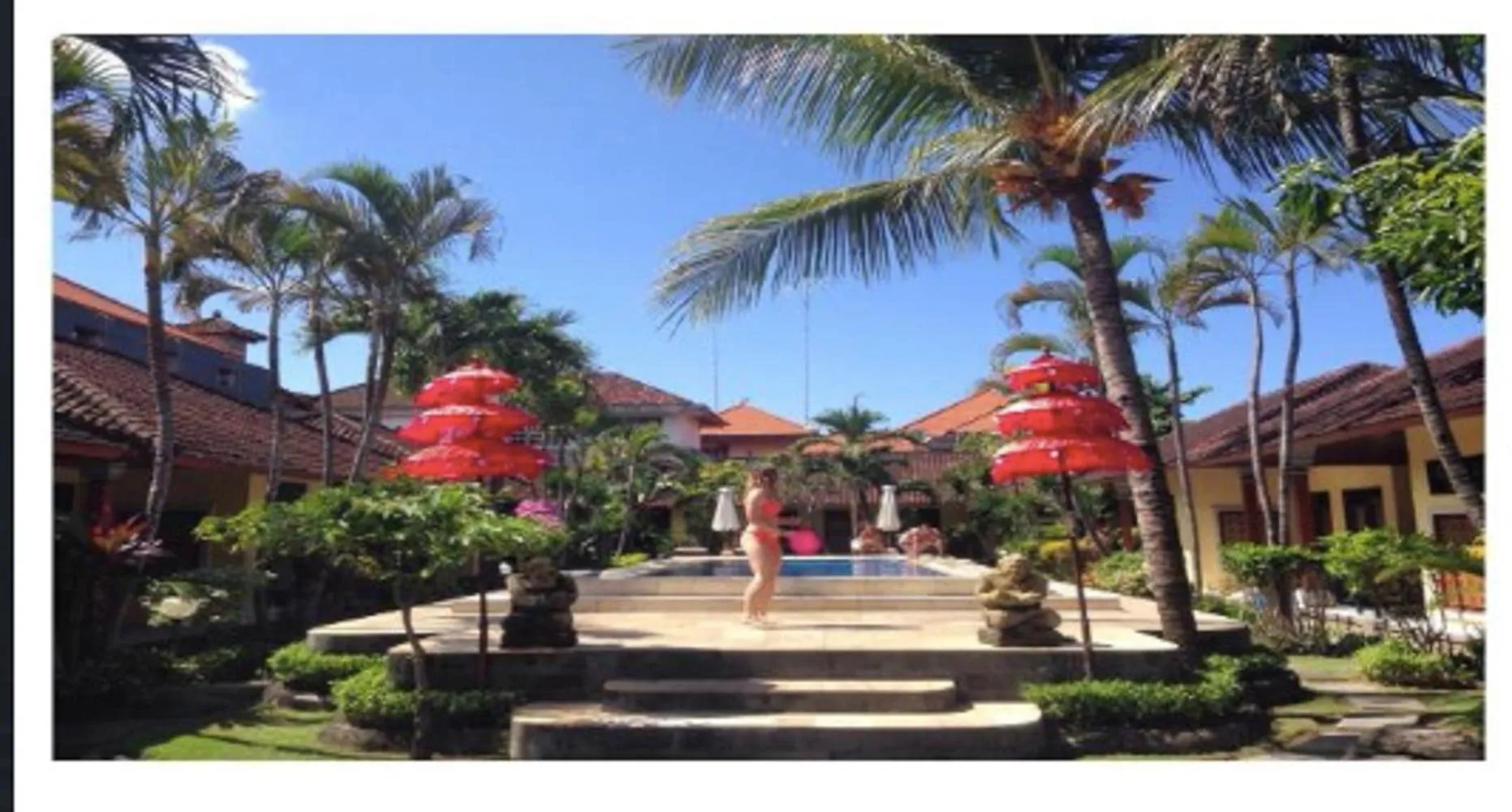 Swimming pool in Gora Beach Inn