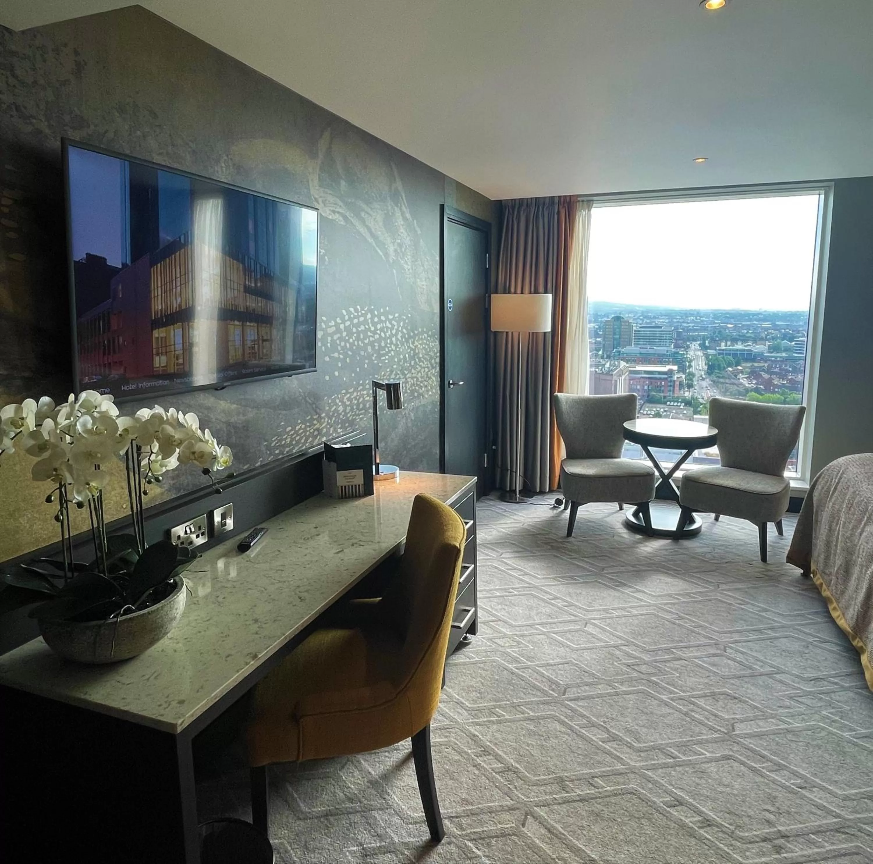 Bedroom in Grand Central Hotel Belfast