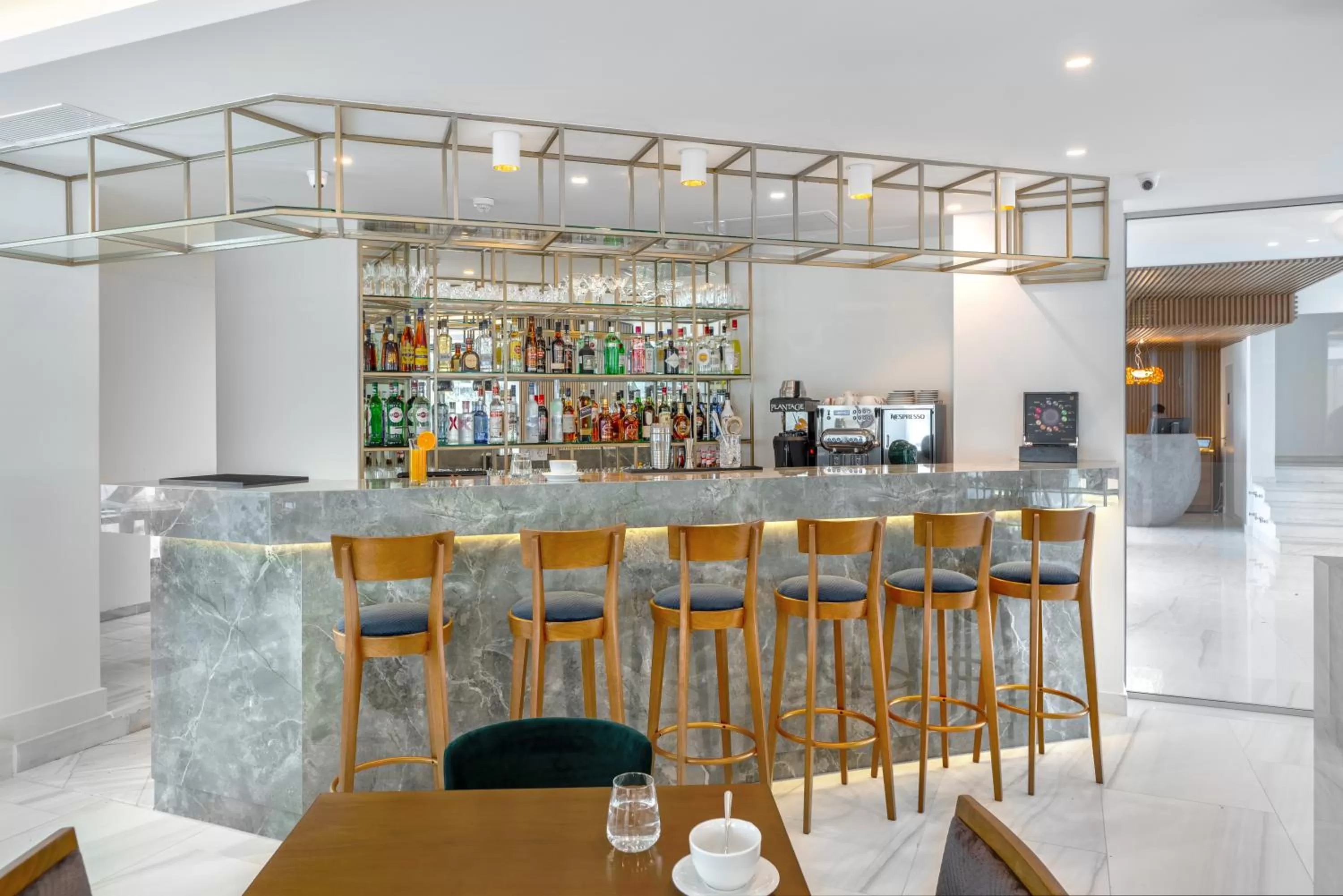 Lounge or bar in Glyfada Riviera Hotel
