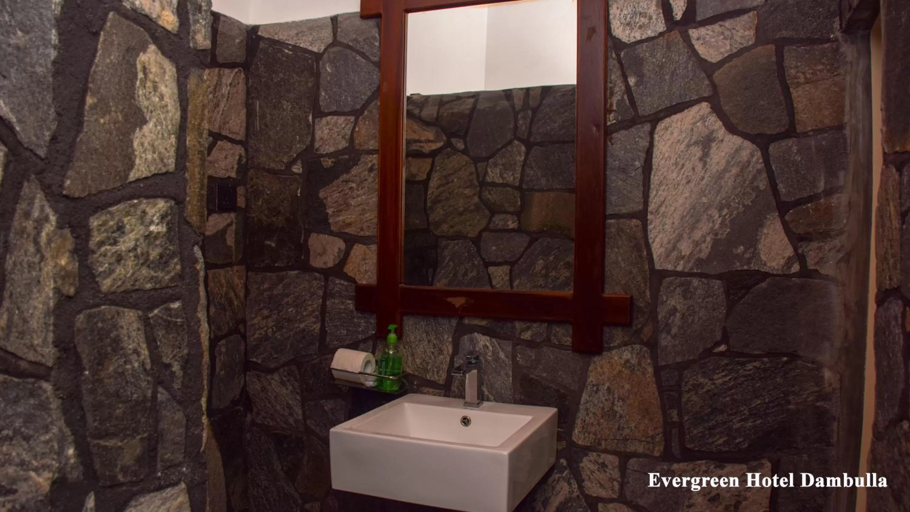 Bathroom in Evergreen Hotel Dambulla