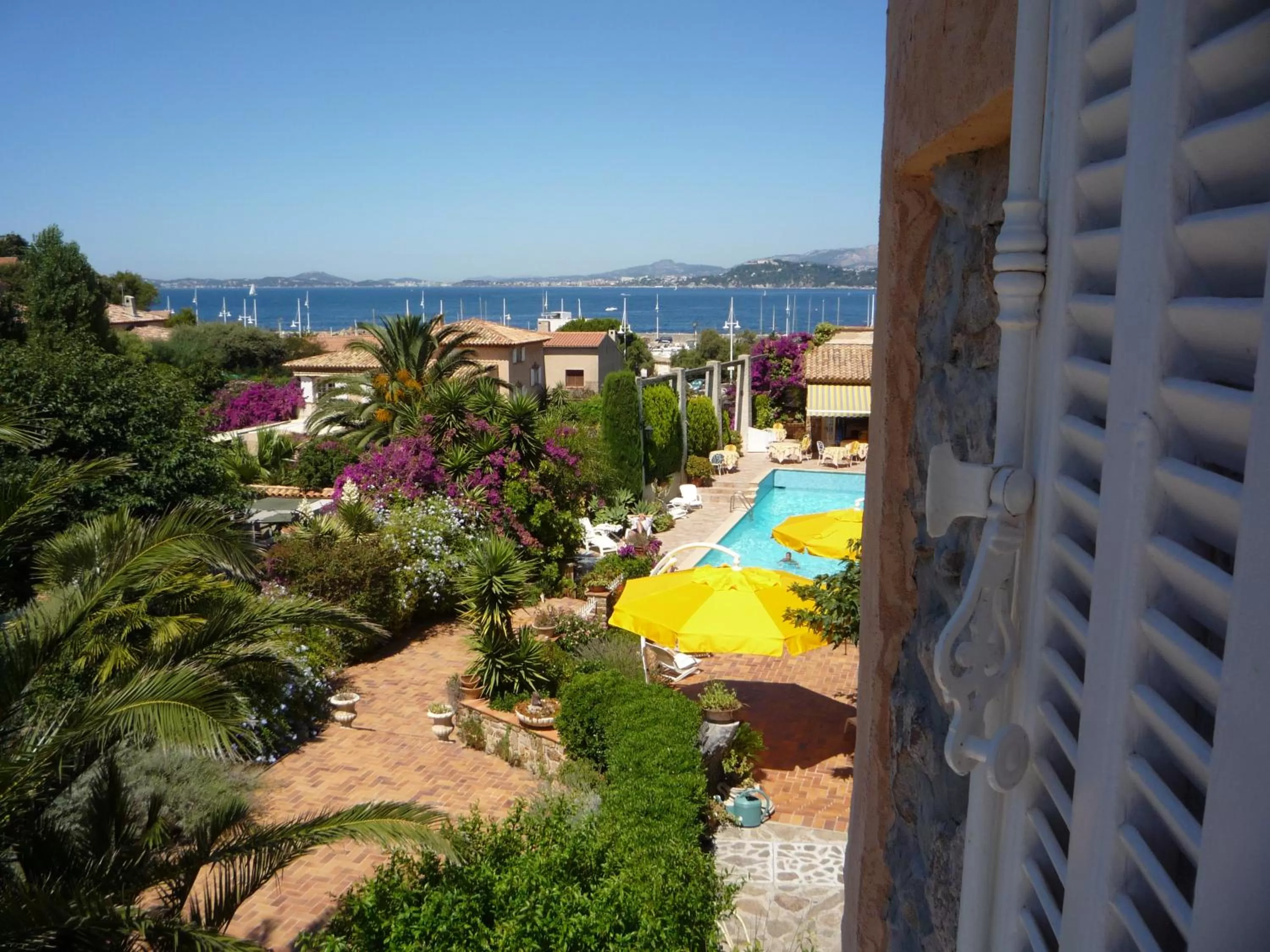 Sea view in L' Escapade Hôtel & Restaurant