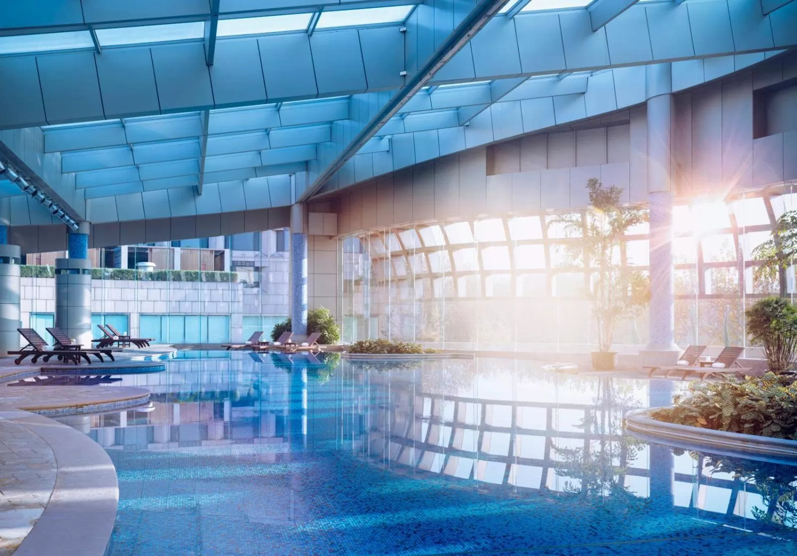 Swimming pool in Grand Hyatt Hangzhou