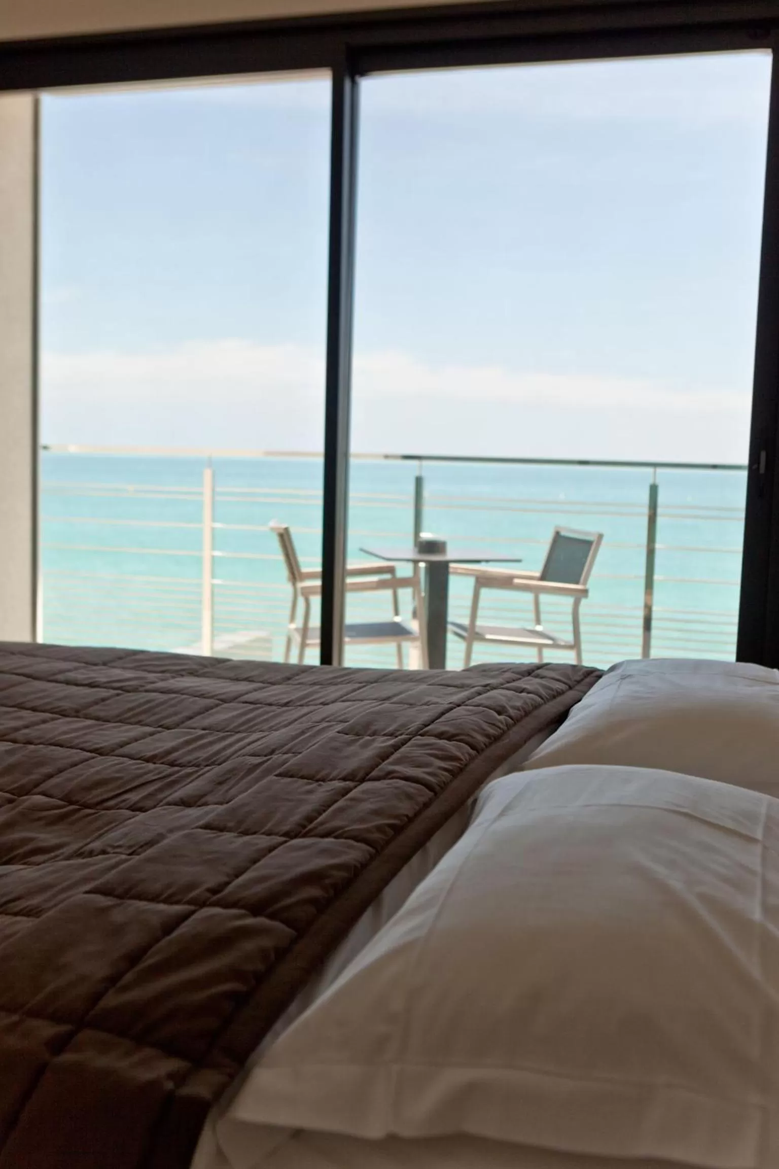 View (from property/room), Bed in Villa Azur