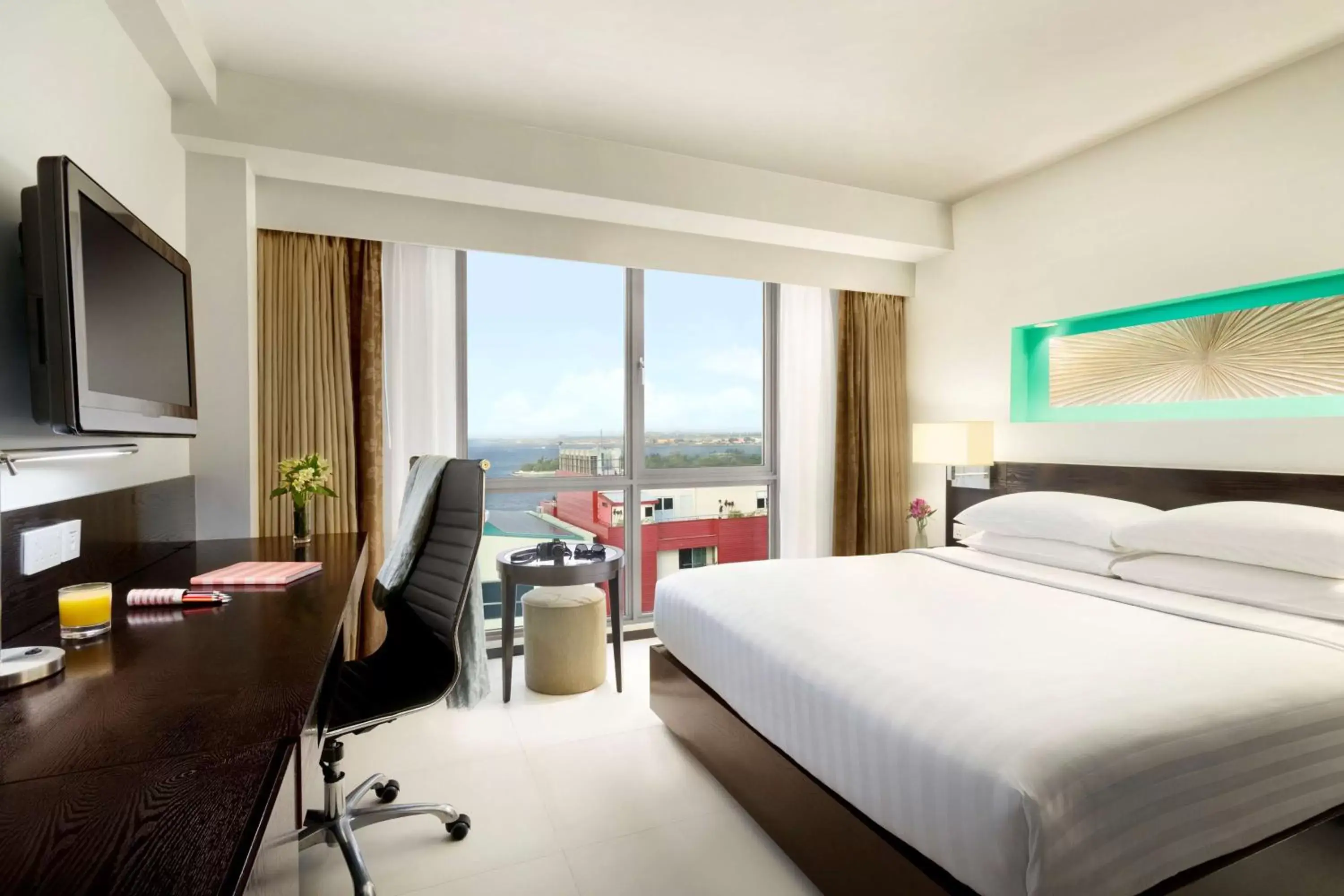 Deluxe Queen Room with Ocean View (Free Return Airport Transfer, Complimentary Wifi) in Jen Maldives Male by Shangri-La Deluxe Queen Room with Ocean View (Free Return Airport Transfer, Complimentary Wifi) in Jen Maldives Male by Shangri-La