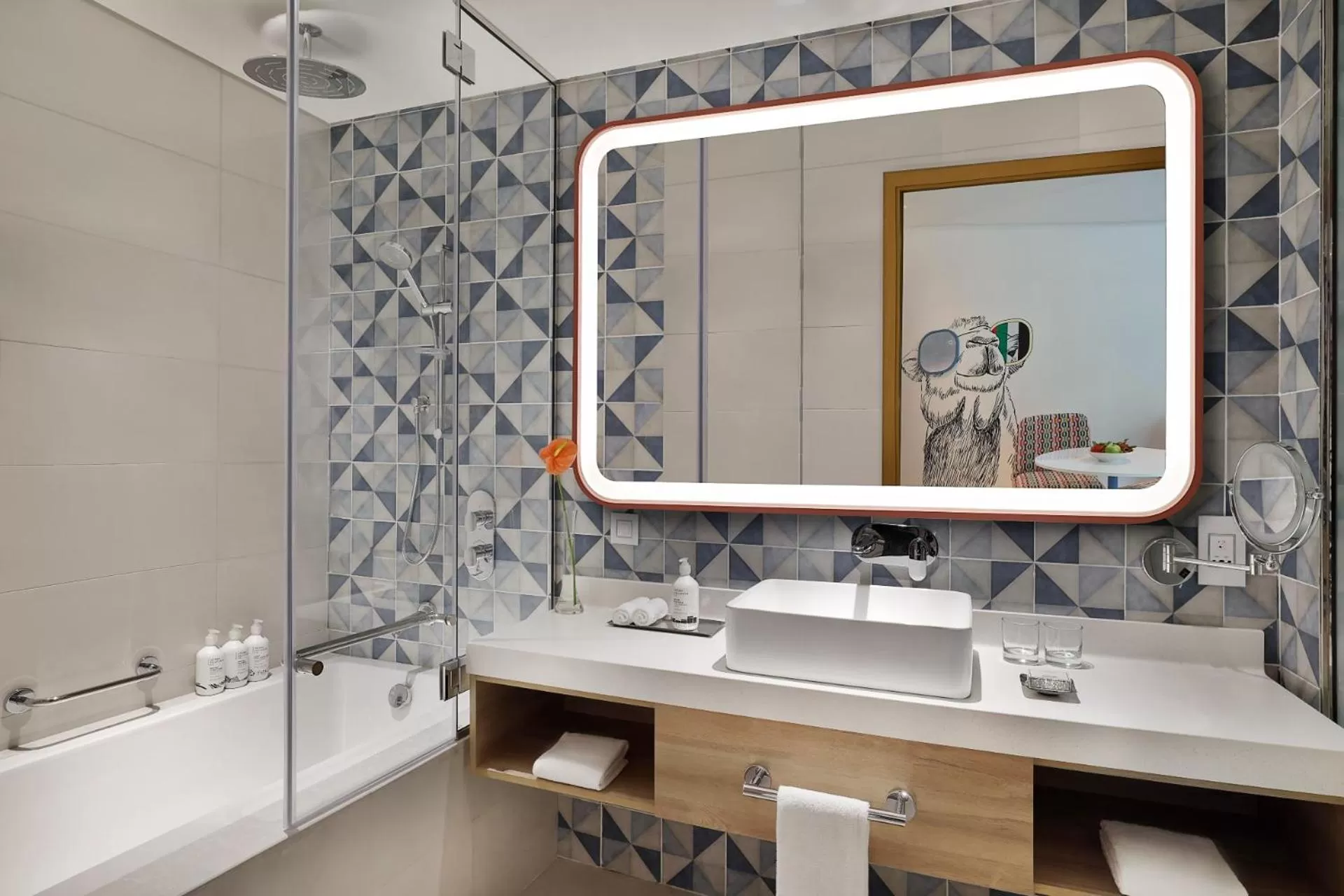 Toilet in NH Collection Dubai The Palm