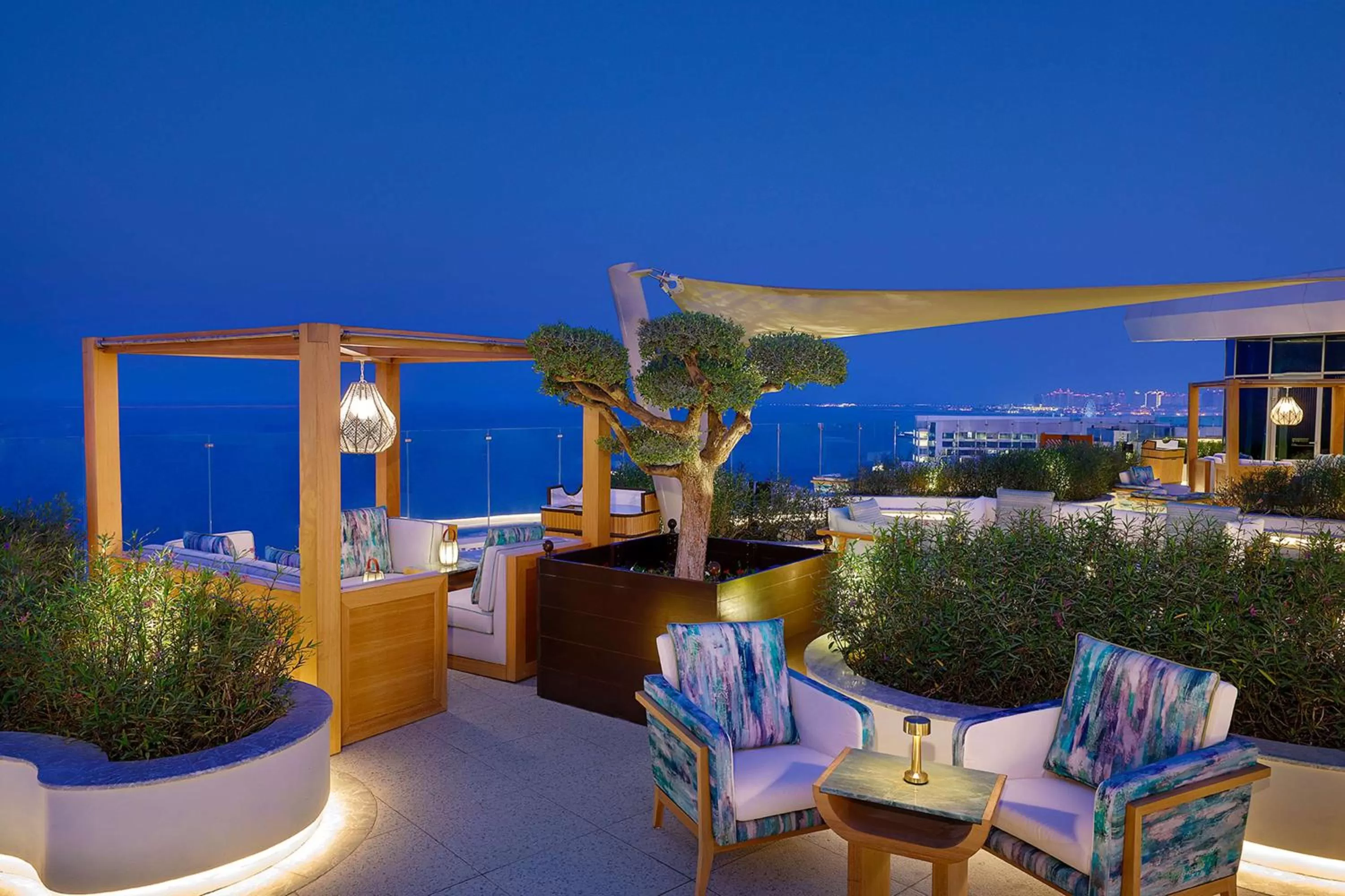 Dining area in Waldorf Astoria Doha Lusail