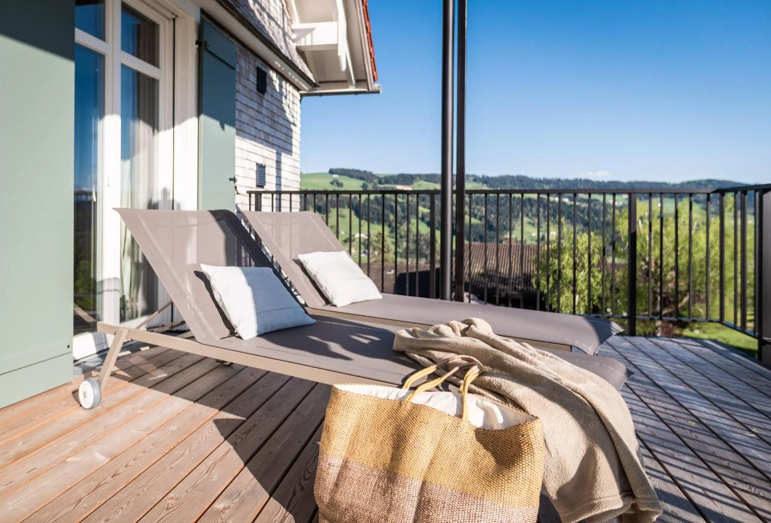 Balcony/Terrace in Alpenloge Hotel