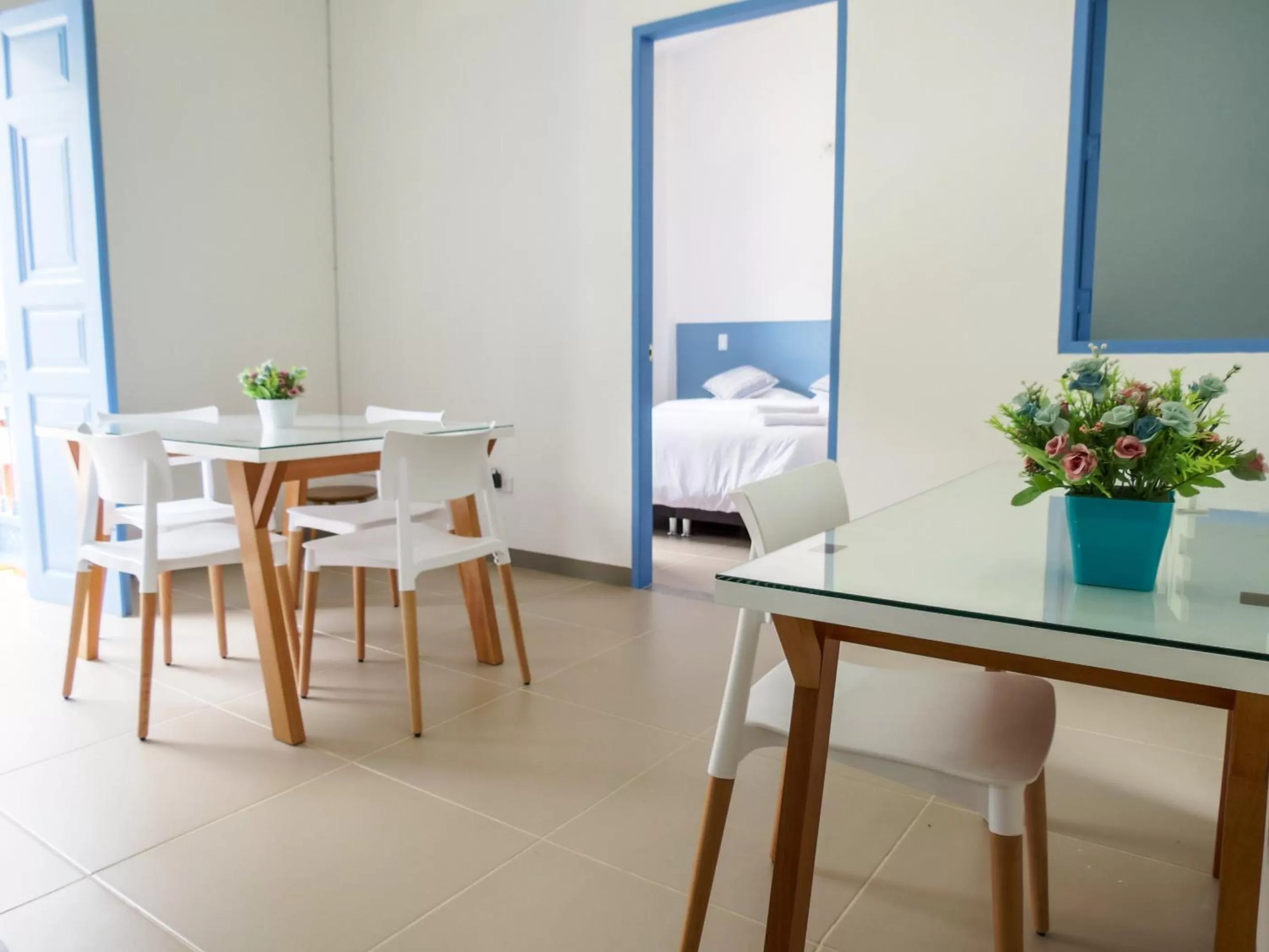 Living room, Dining Area in Azulado Jericó